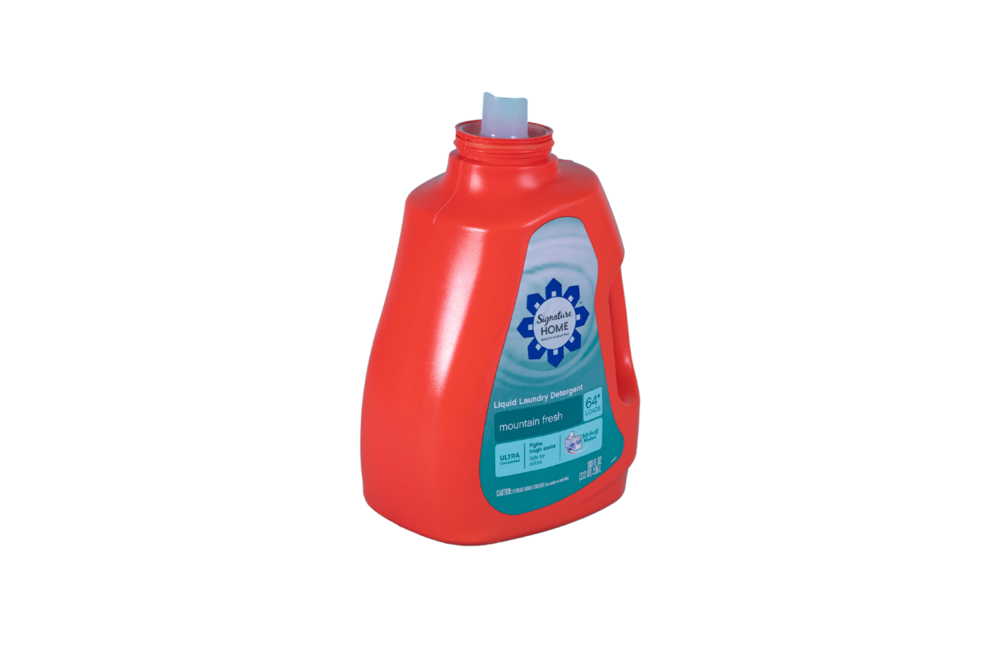 Plastic detergent bottles