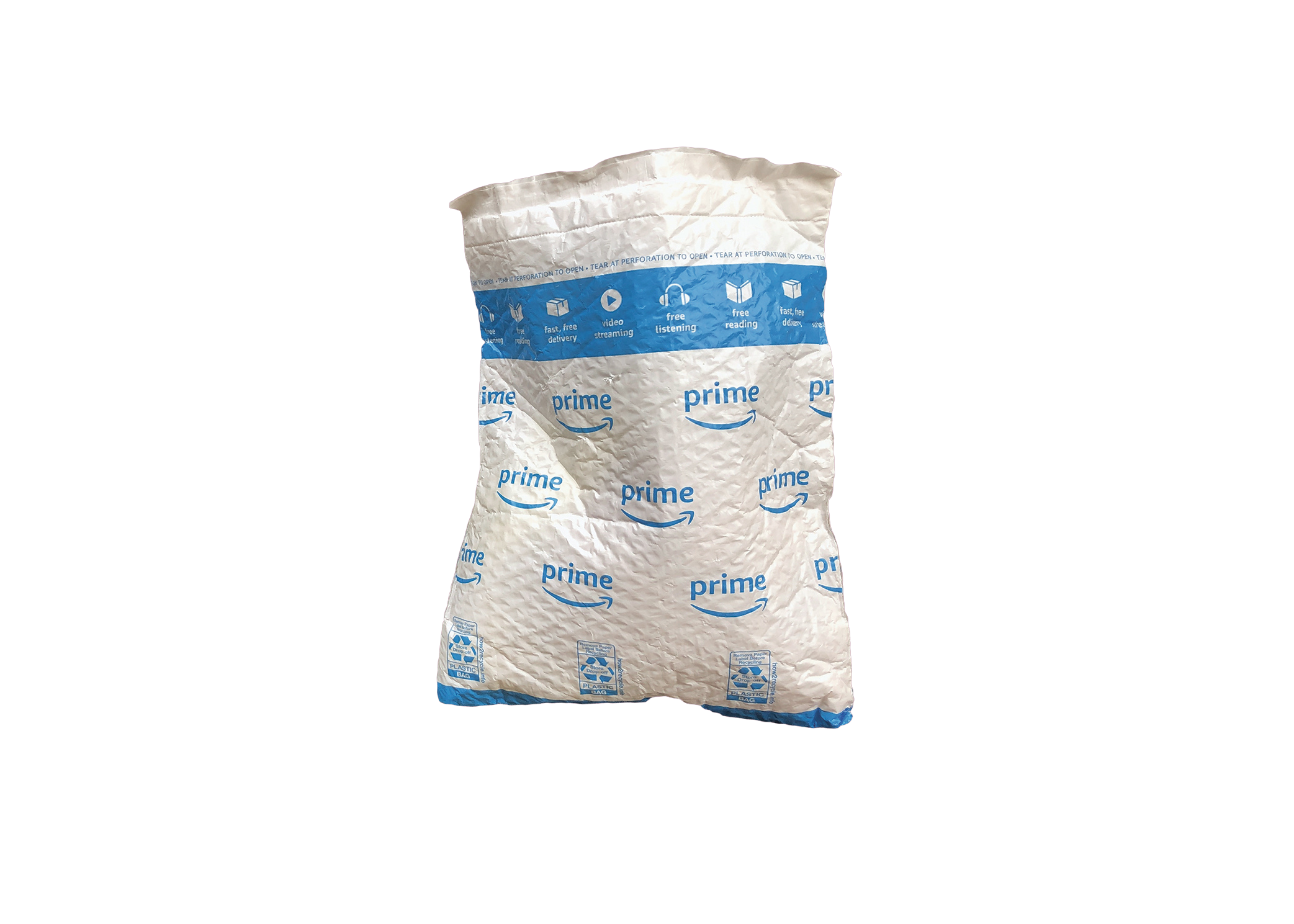 Plastic-padded envelope