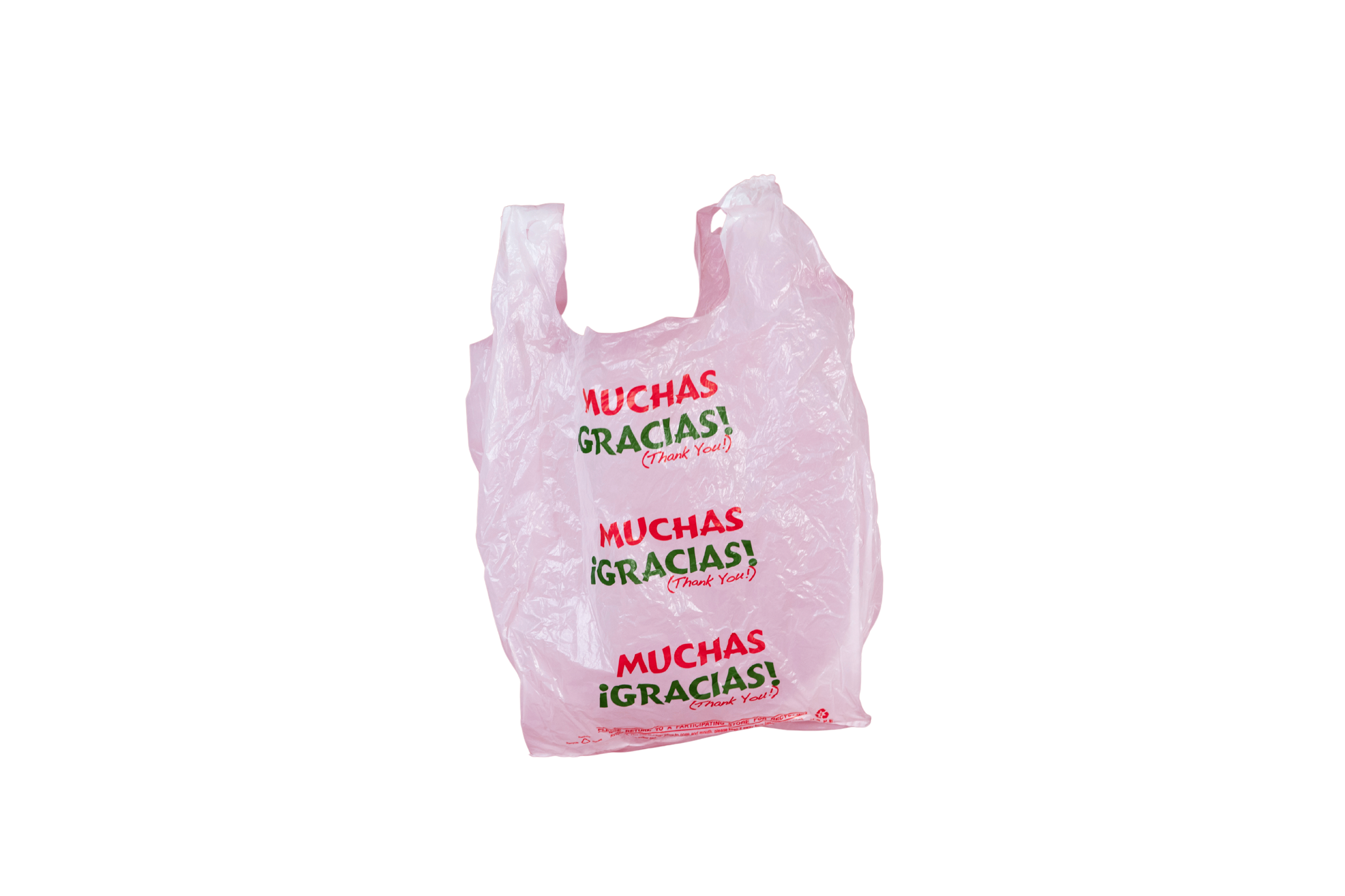 Plastic shopping bags