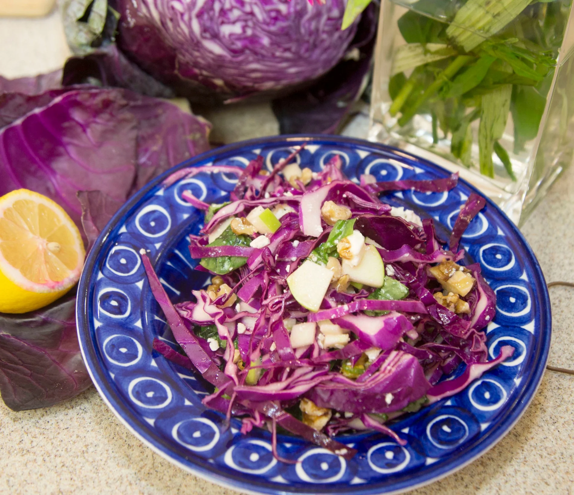Red Cabbage Slaw