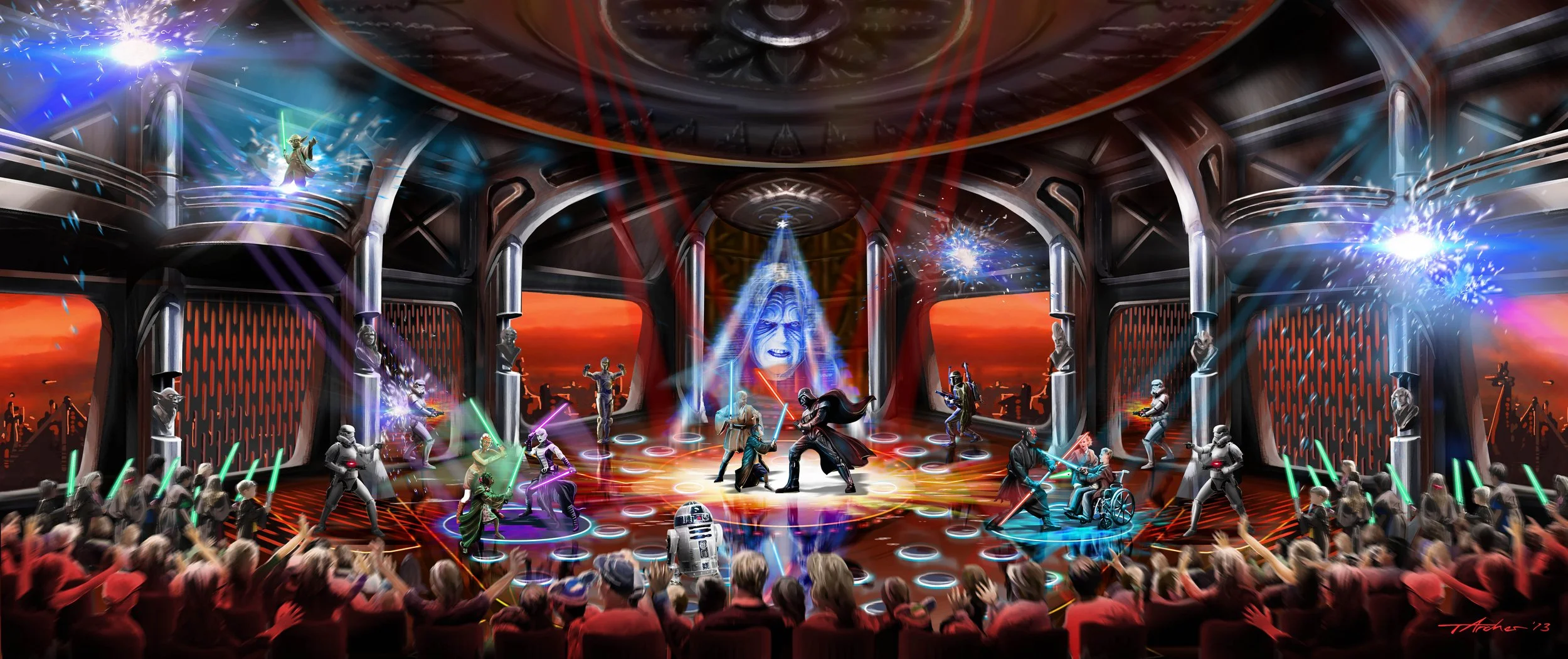 Star Wars Jedi Training Walt Disney