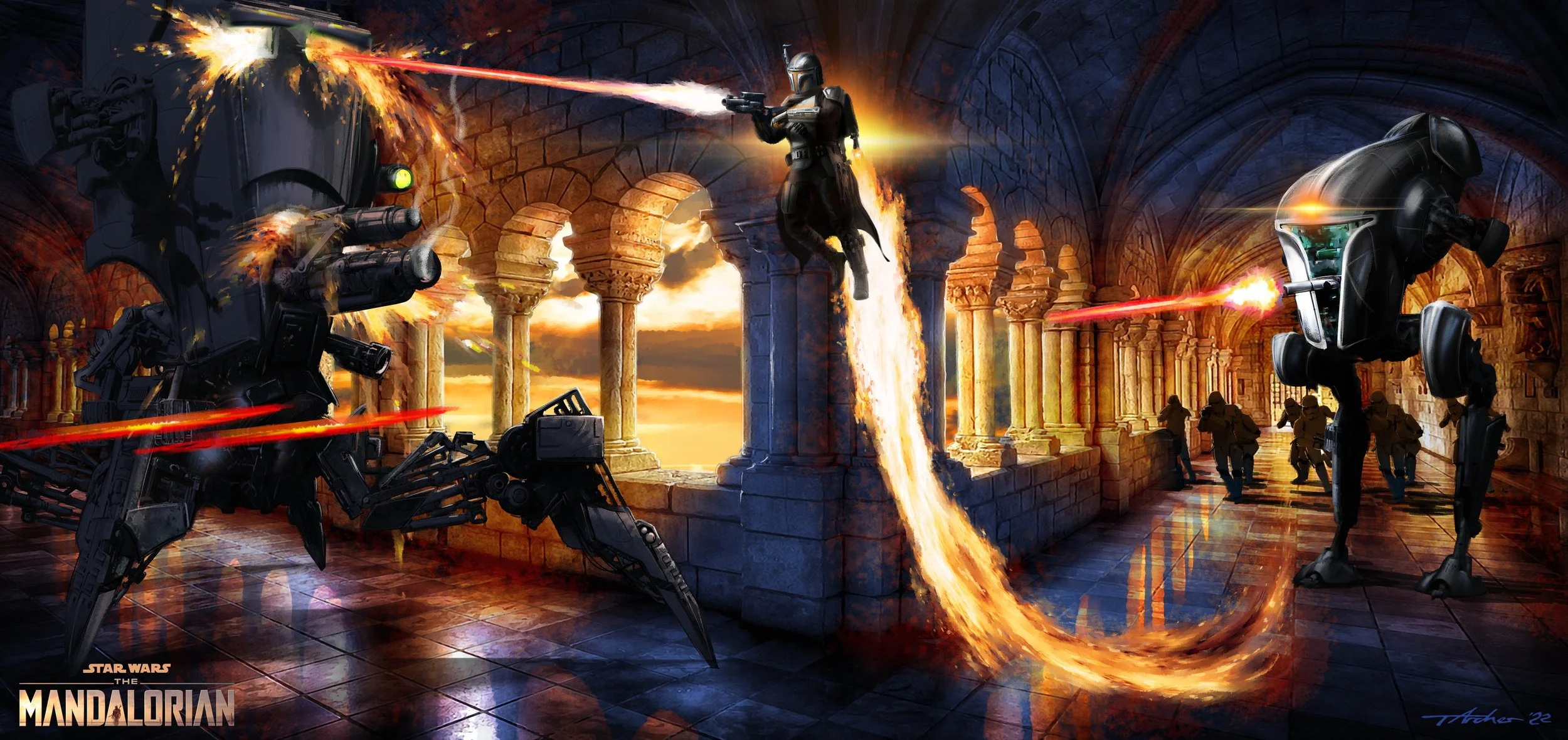 Mandalorian Flight Ride