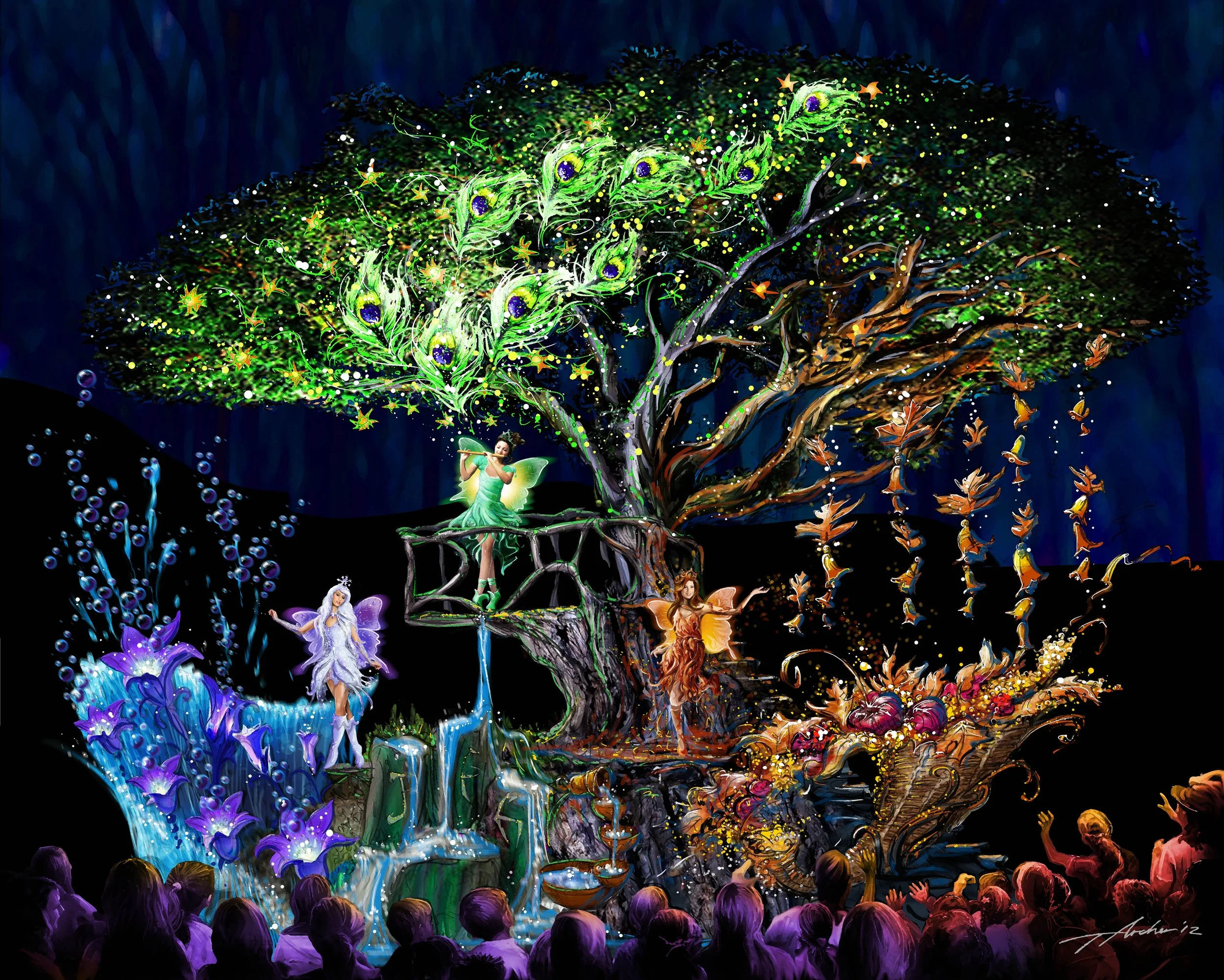 Magical Tree interactive show costumes