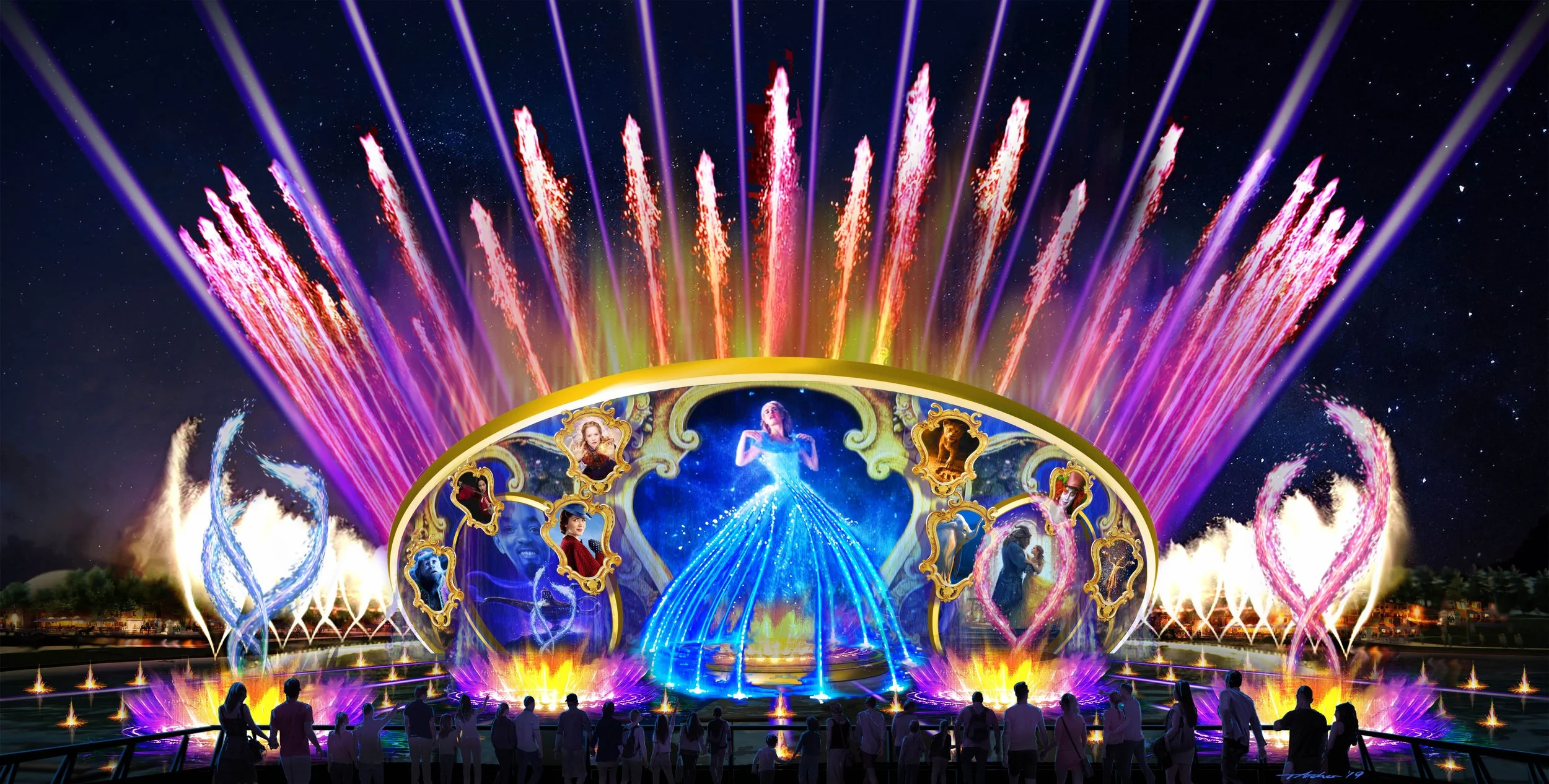 Disneyland Paris Lagoon Show
