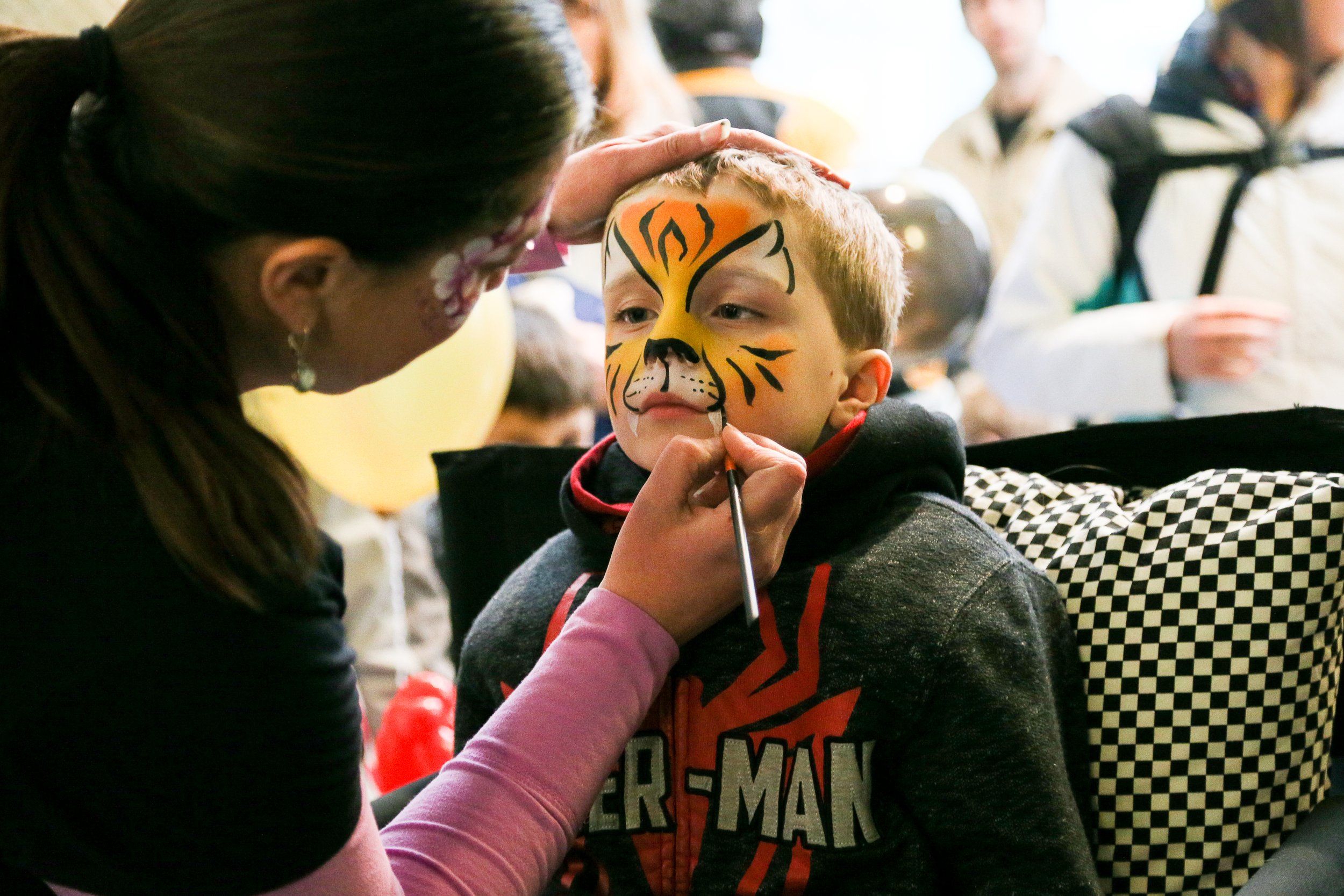 Facepainting at Birthday Party Planner Pittsburgh