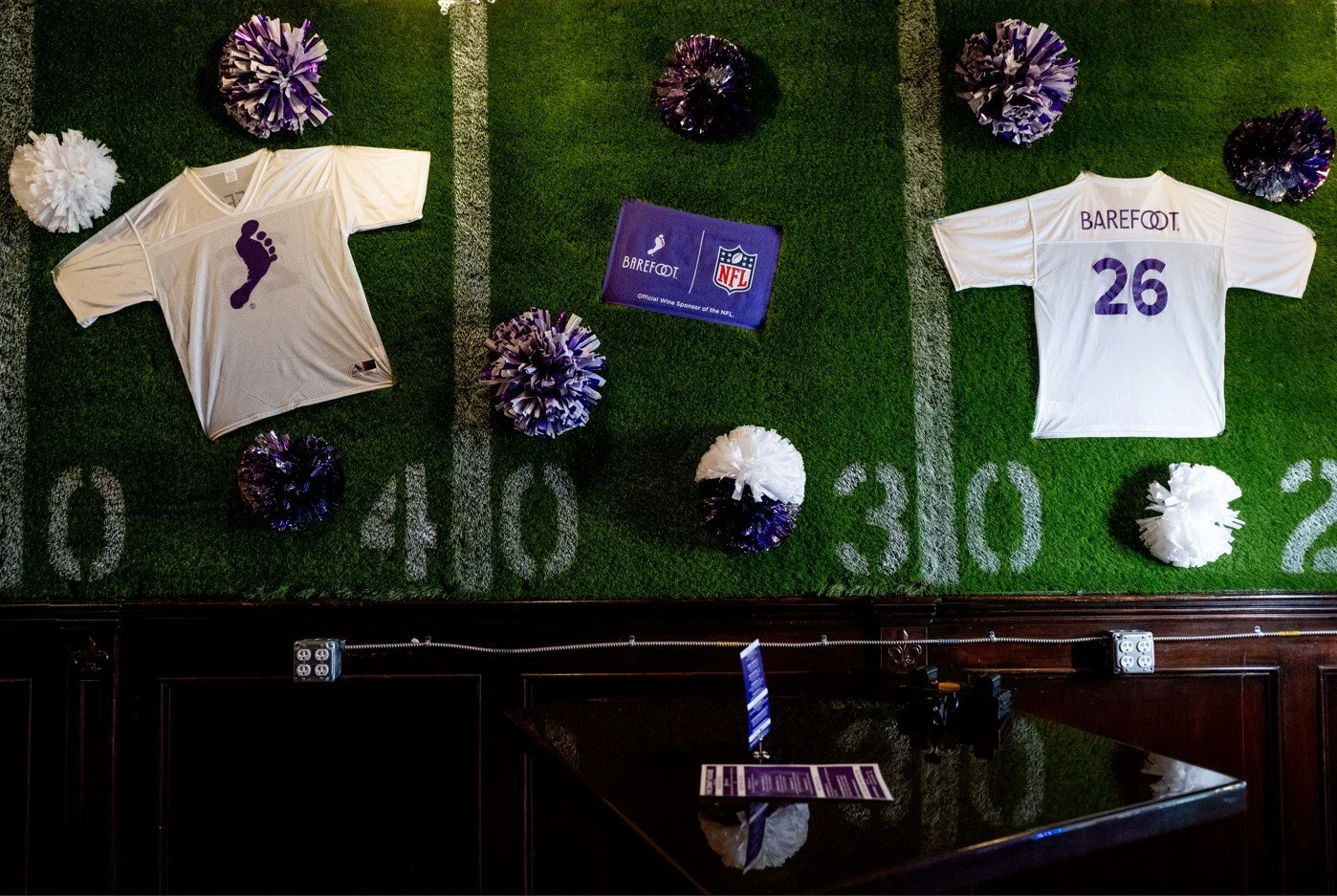 barefoot wine nfl draft football field wall .jpg