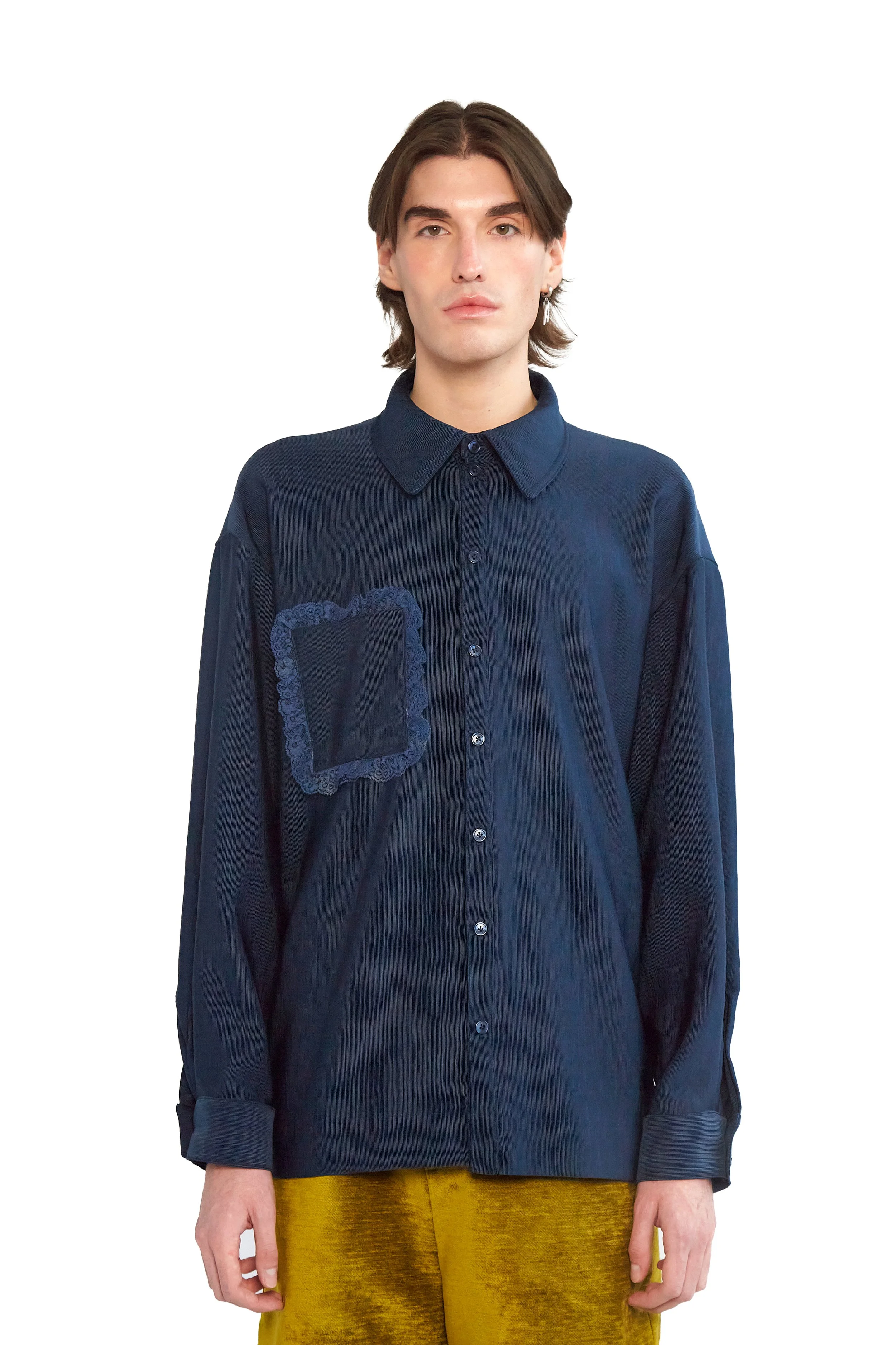 Julien shirt Long sleeve Navy