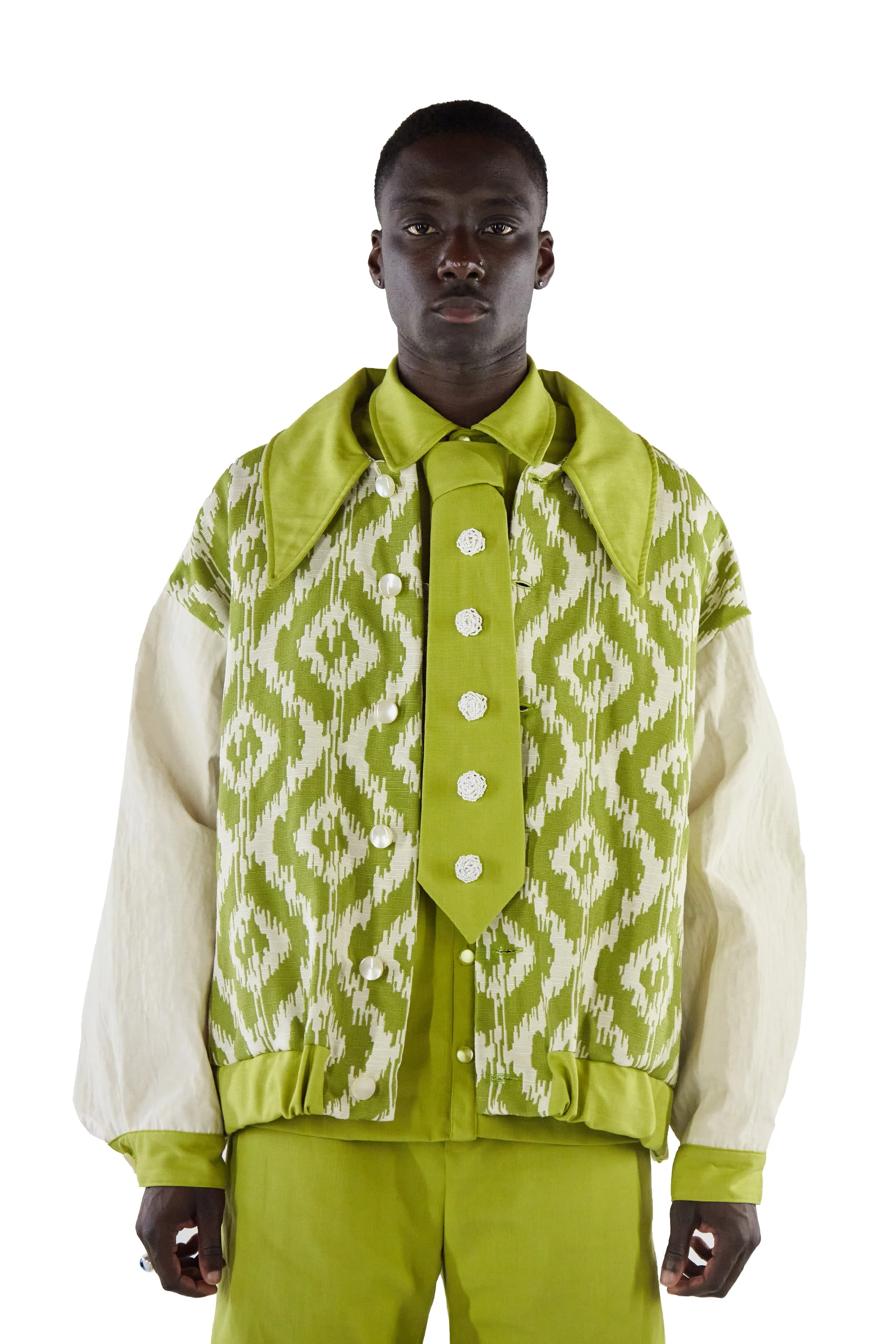 Varsity Jacket Green