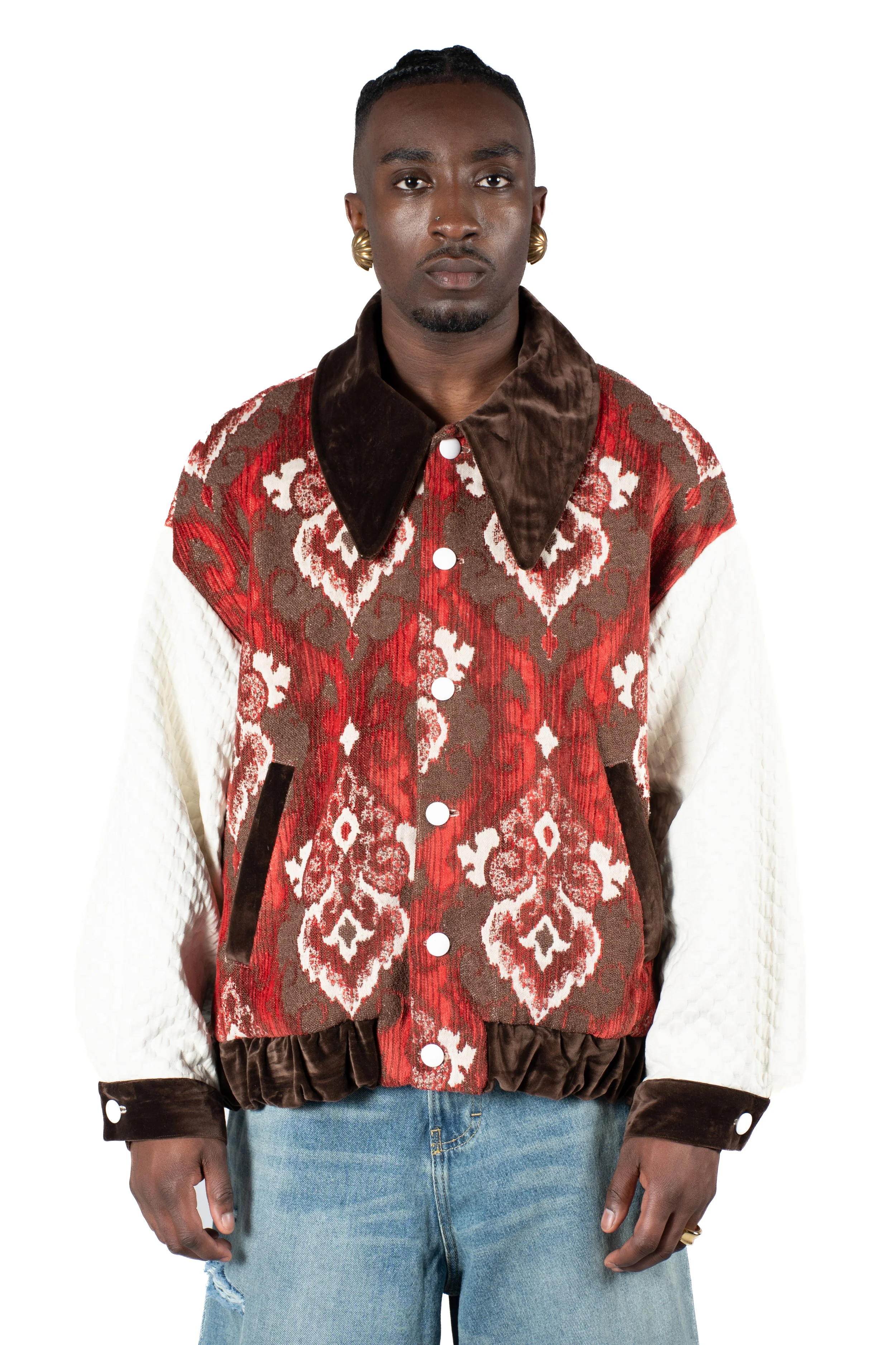 Varsity Jacket Jacquard Persian Rug
