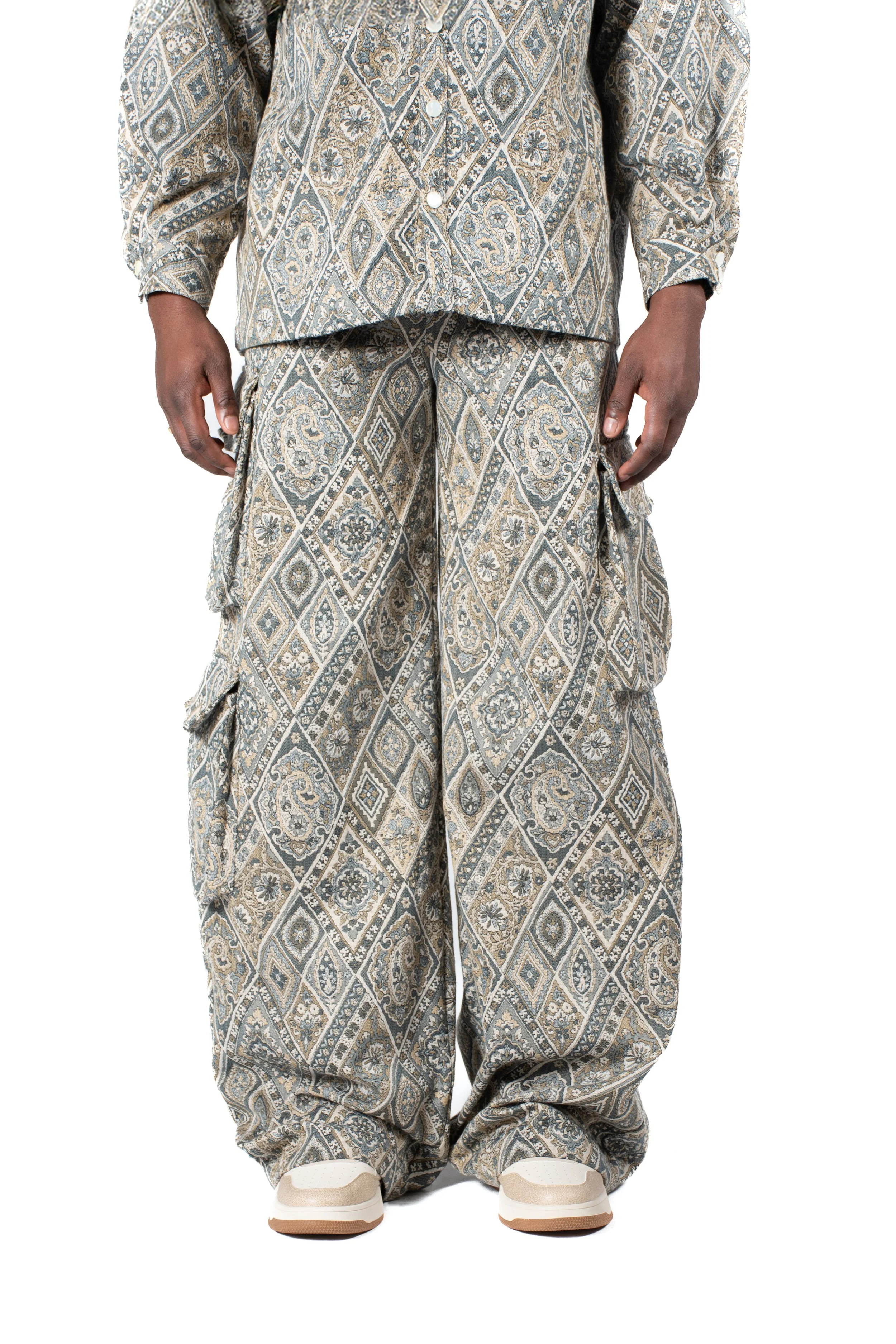 Jayden Pants Jacquard Ghom