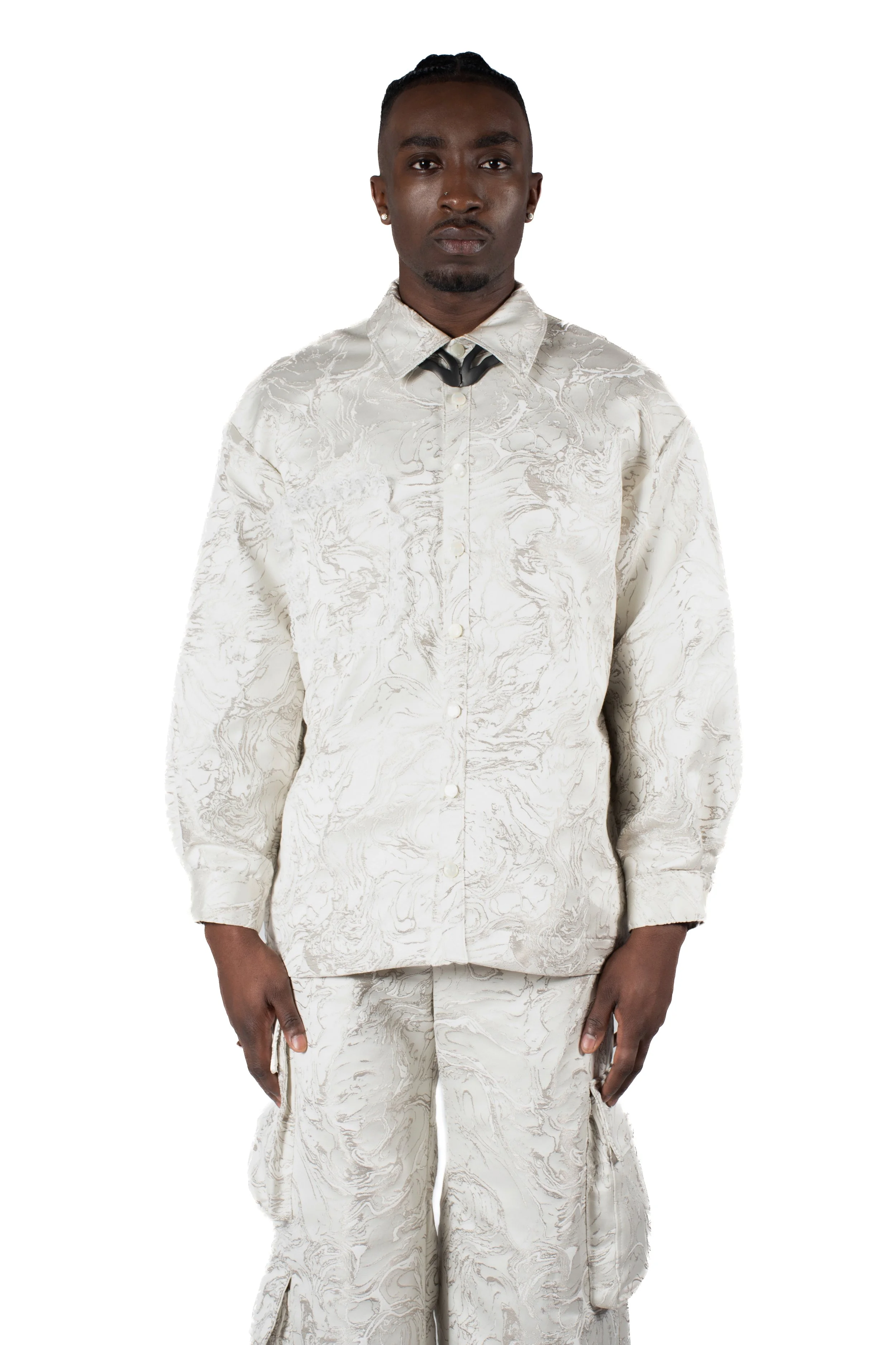 Julien Shirt Long Sleeve Marble