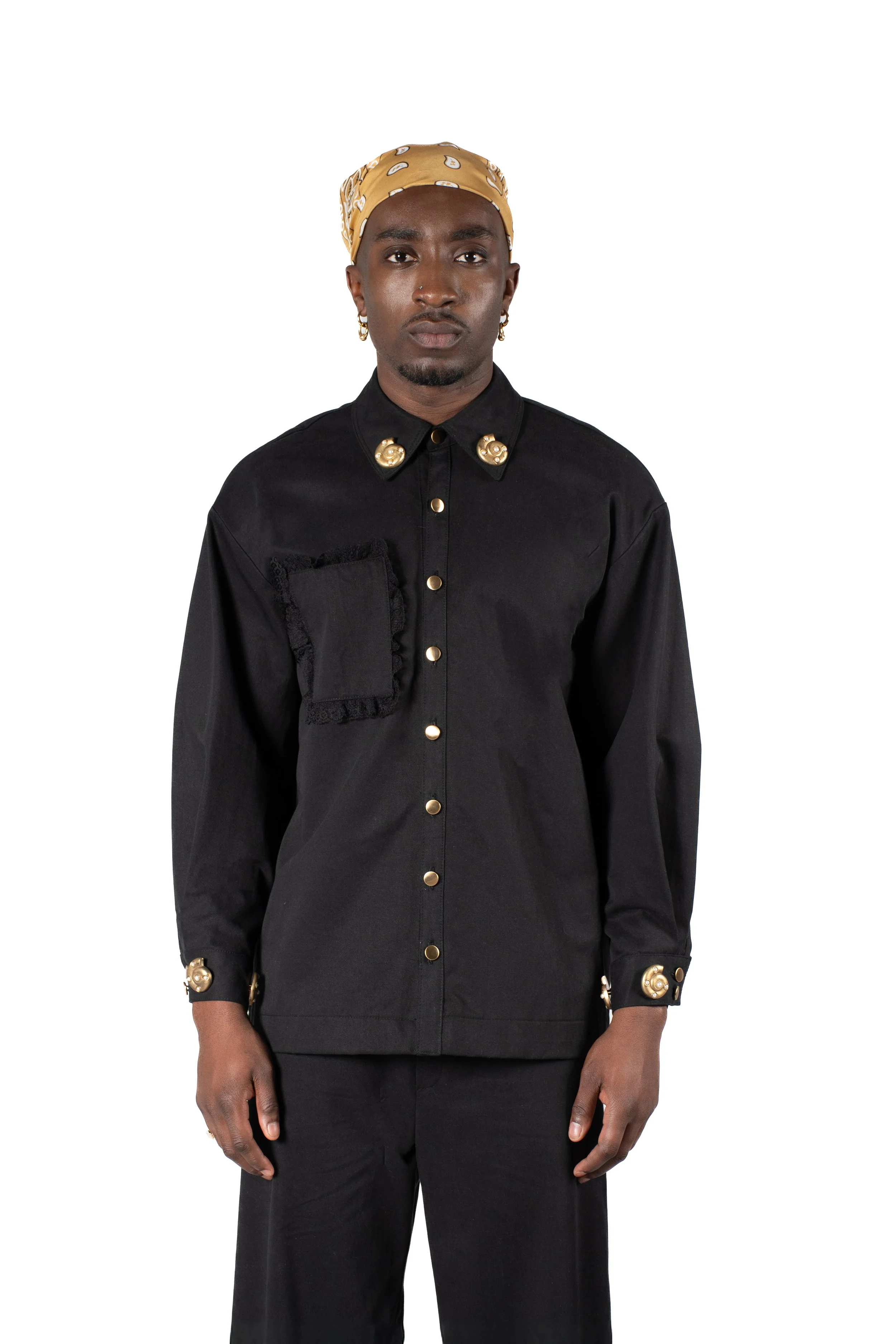 Julien Shirt Long Sleeve Black