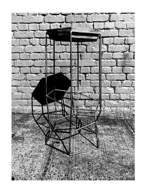 Hex Bar Stool 