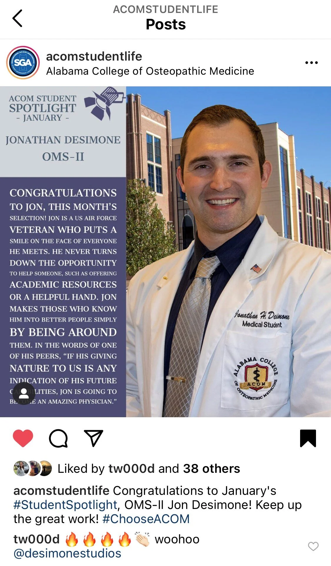 ACOM Student Spotlight