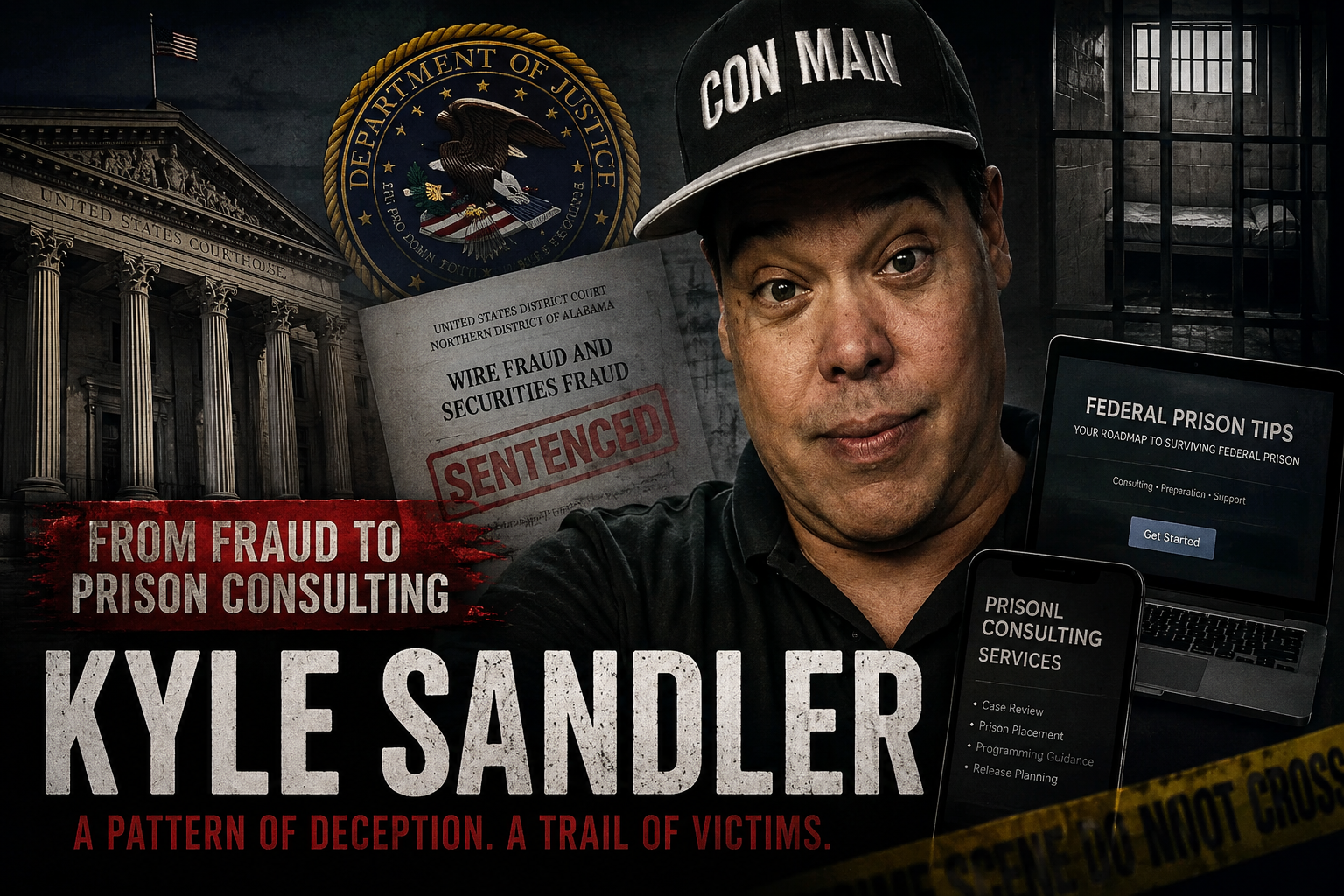 From Tech Startup Fraud to Federal Prison Tips: The Reinvention Pattern of Kyle Sandler