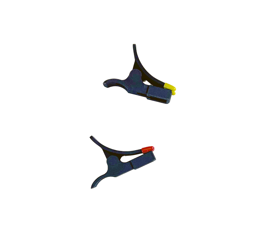 PPG Clip Black - Heavy Spring (2 pack)