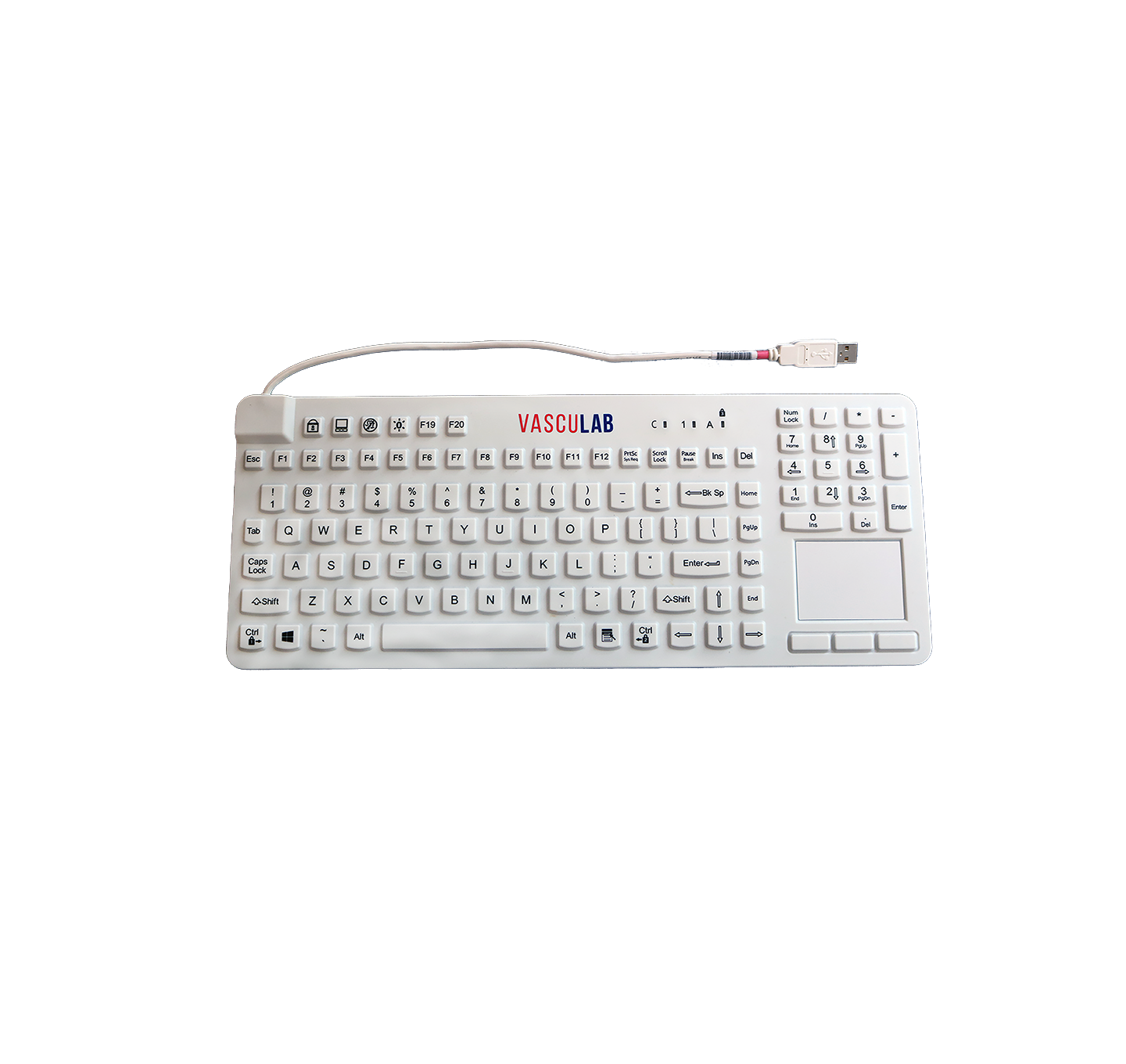 Keyboard, VL Medical Grade Sealed, w/back light