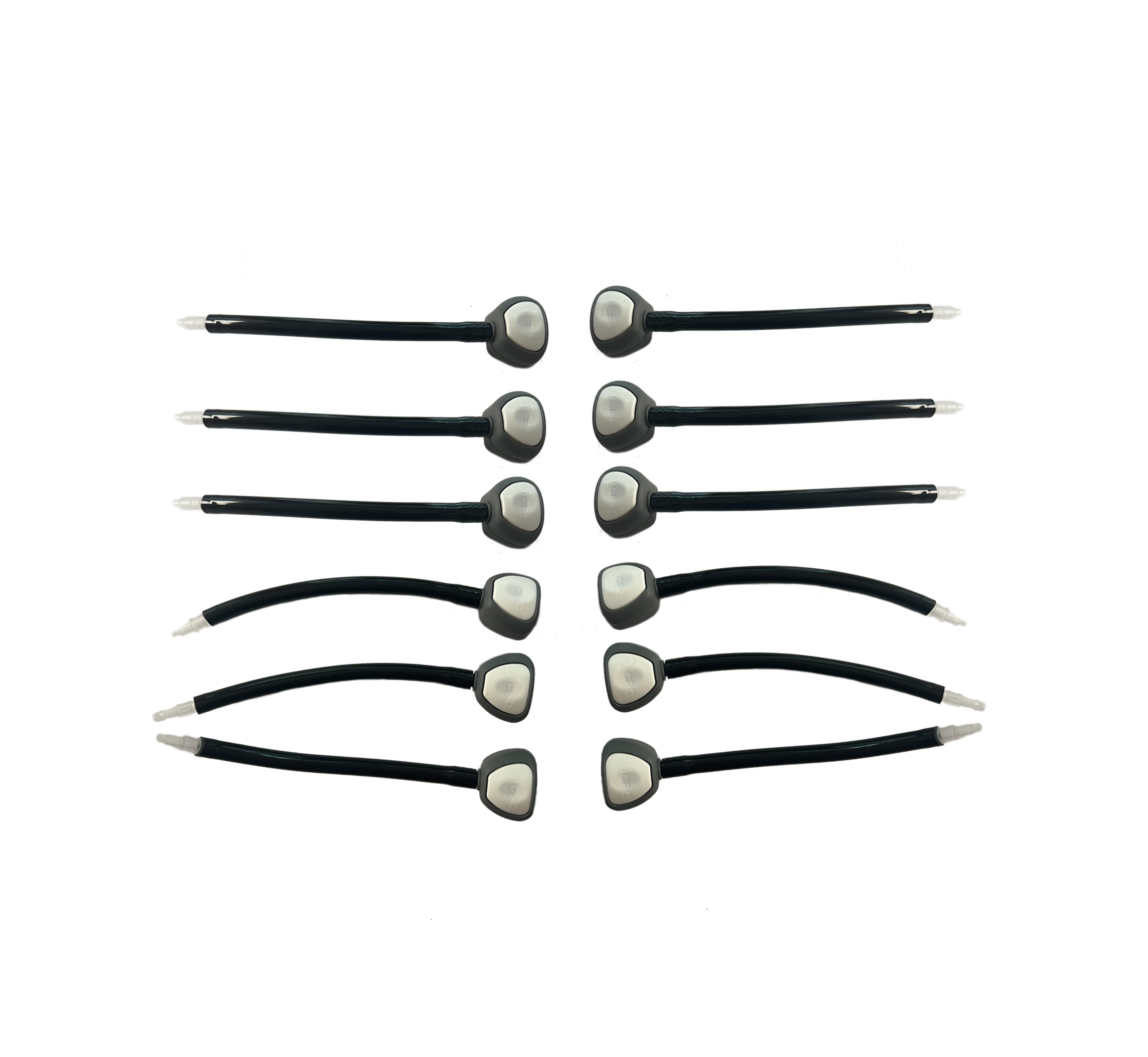 Air Hose Repair Kit, Digit (Black), 12 pack