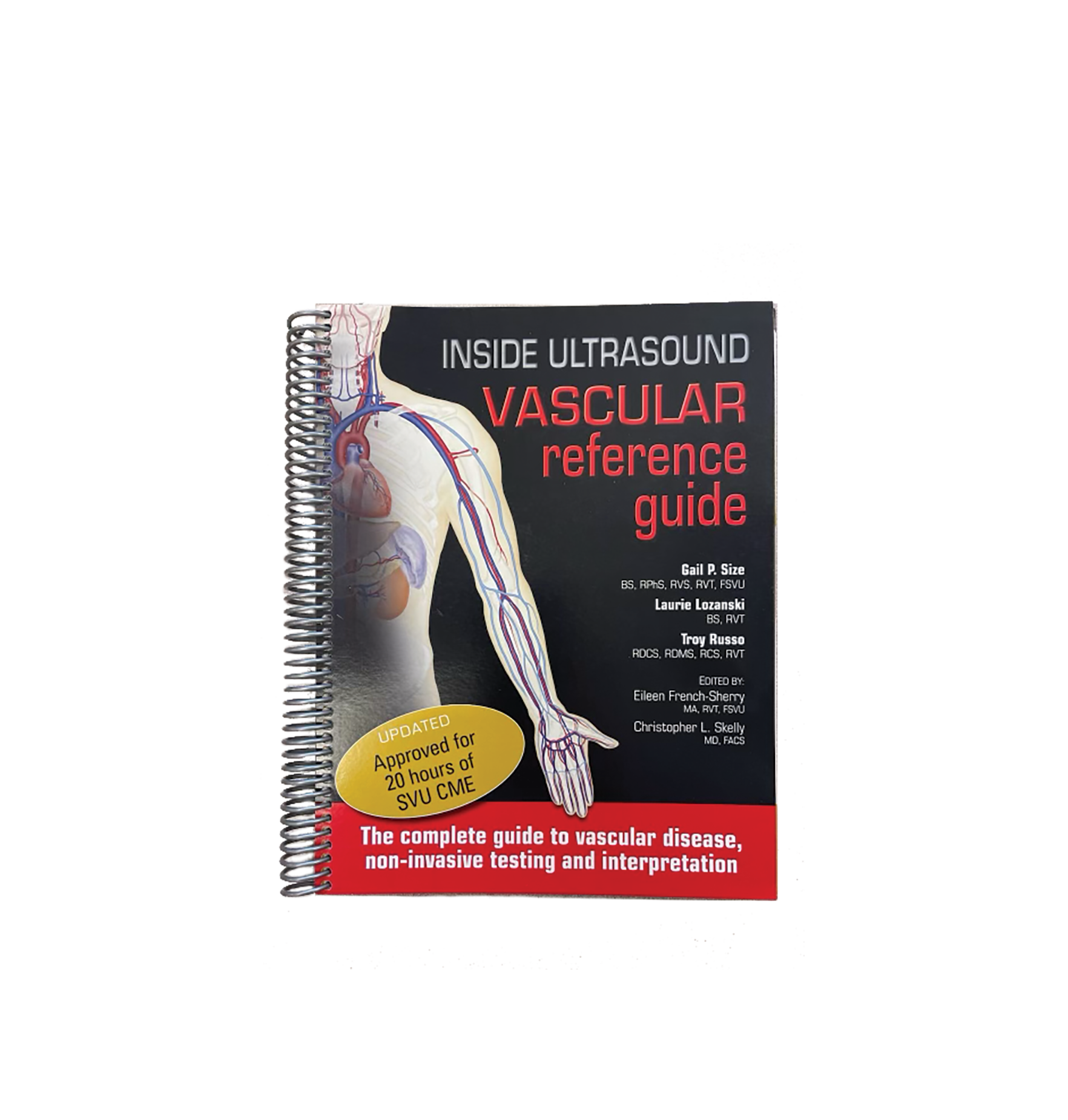 Inside Ultrasound Vascular Reference Guide, Size