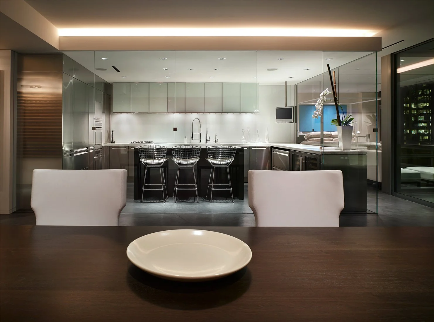 serra|wersinger architects, modern downtown condo interior, seattle