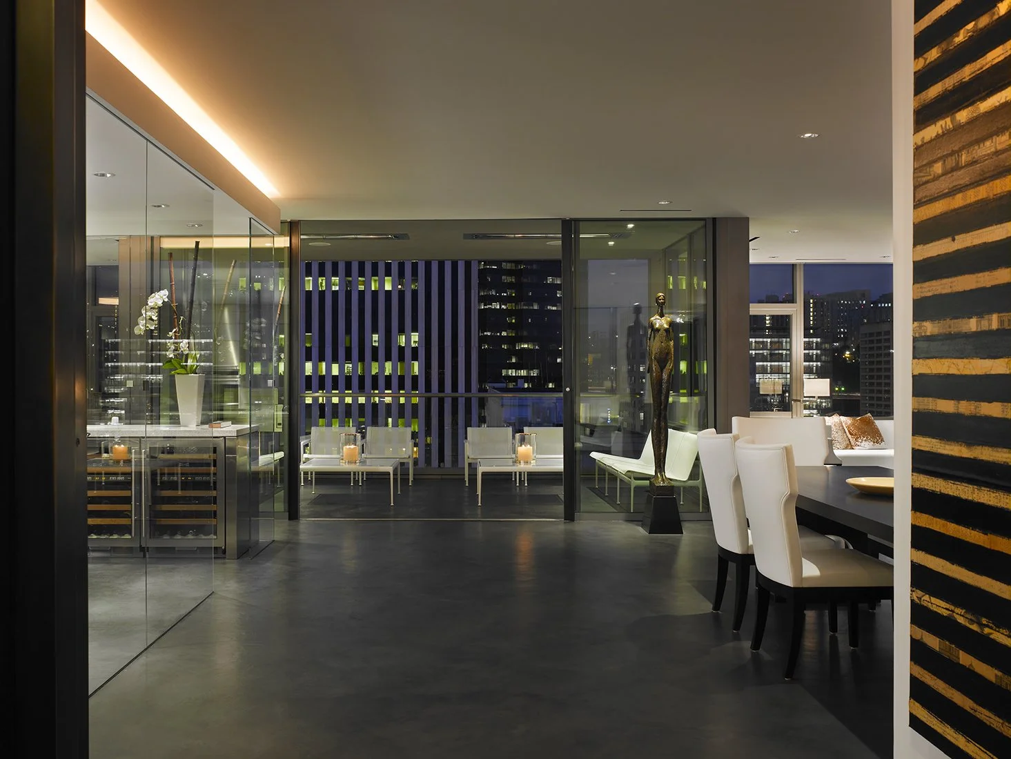 serra|wersinger architects, modern downtown condo interior, seattle