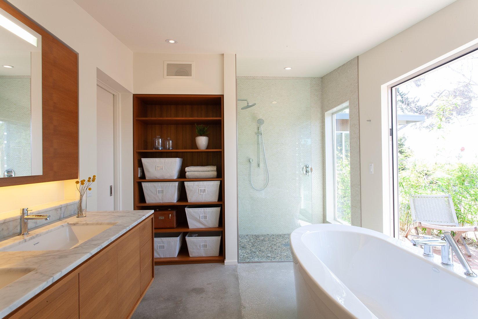 serra|wersinger architects, mid century home remodel
