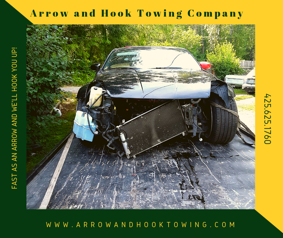 Everett Unwanted Vehicle Removal Arrow and Hook Towing