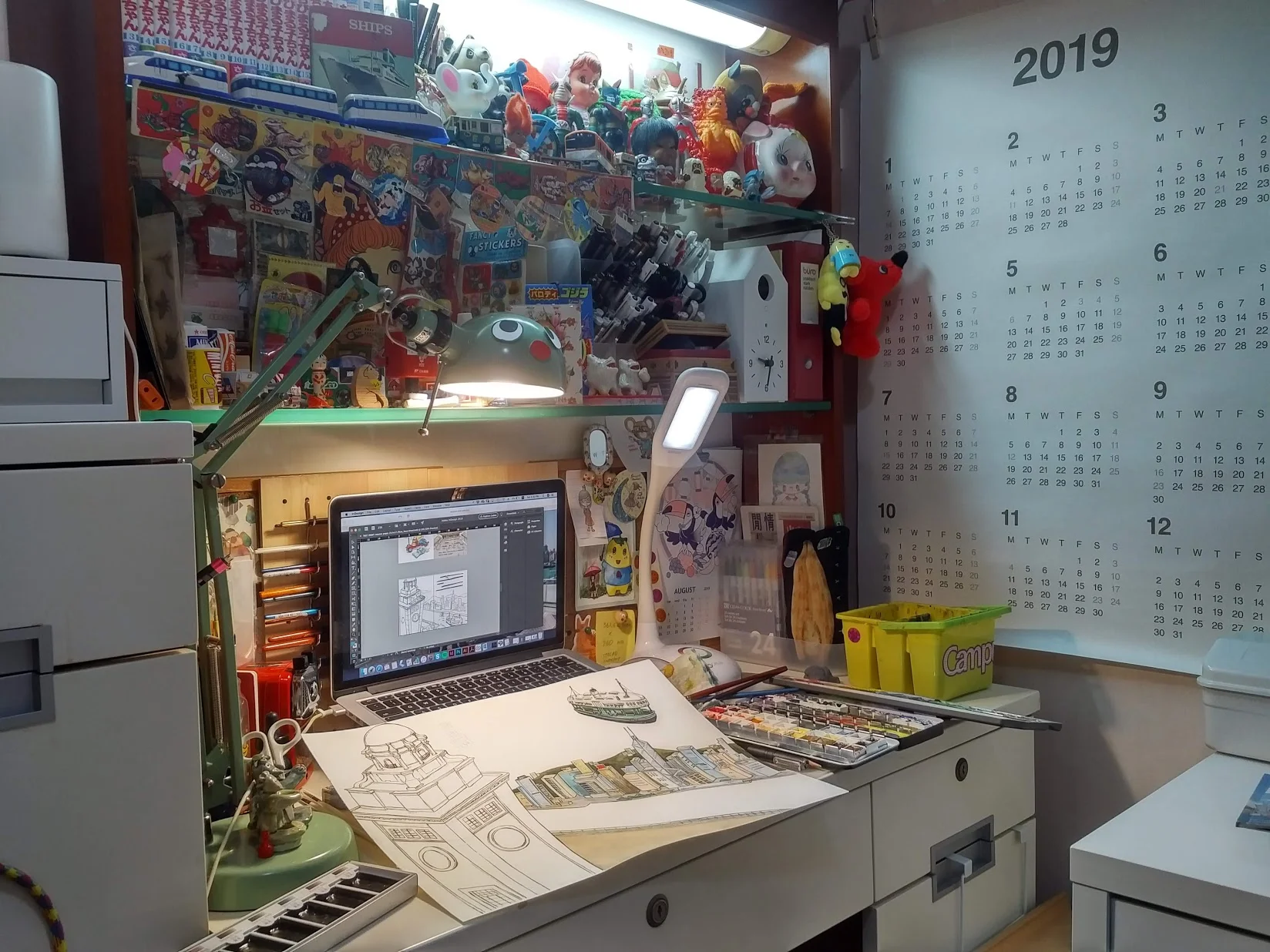 Behind the scene with Natalie Hui, illustrator of Emi takes Hong Kong
