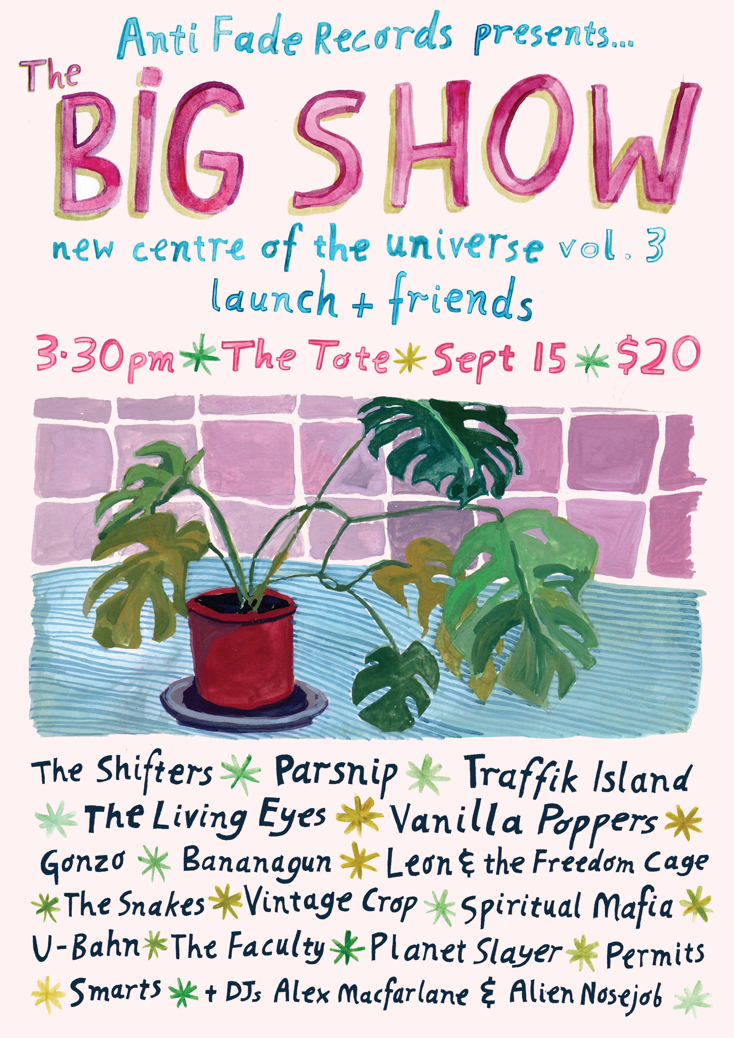 Gig poster, 2018