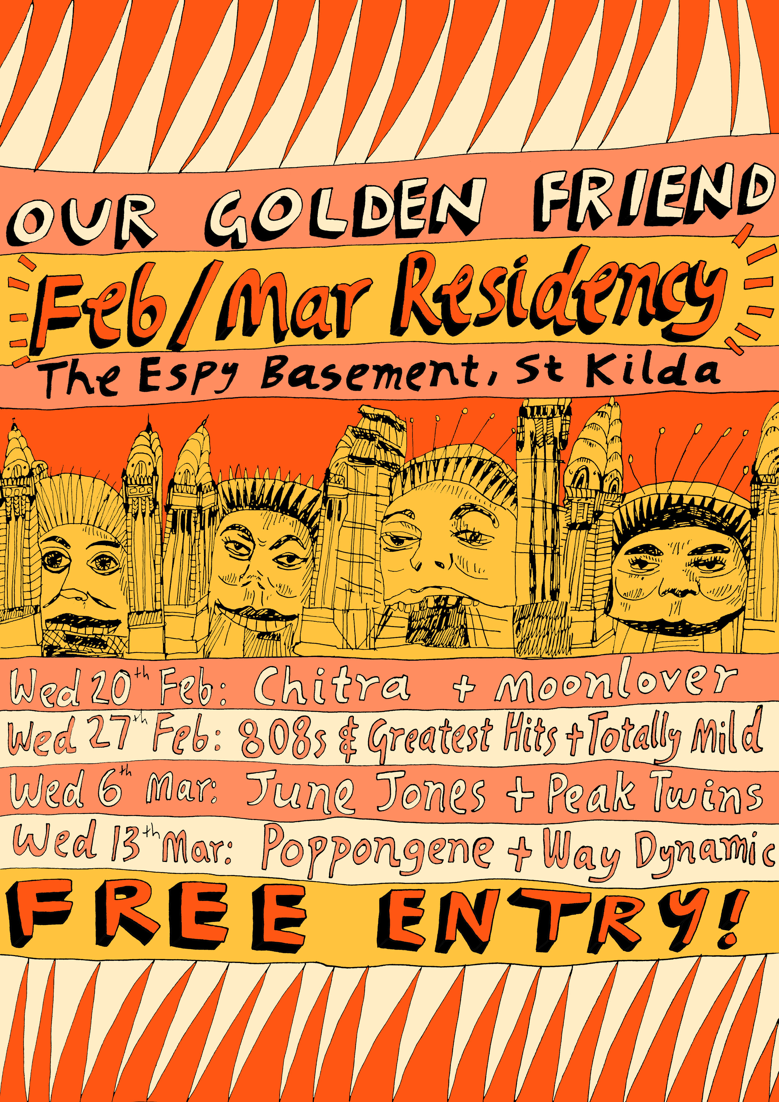 Our Golden Friend poster, 2019