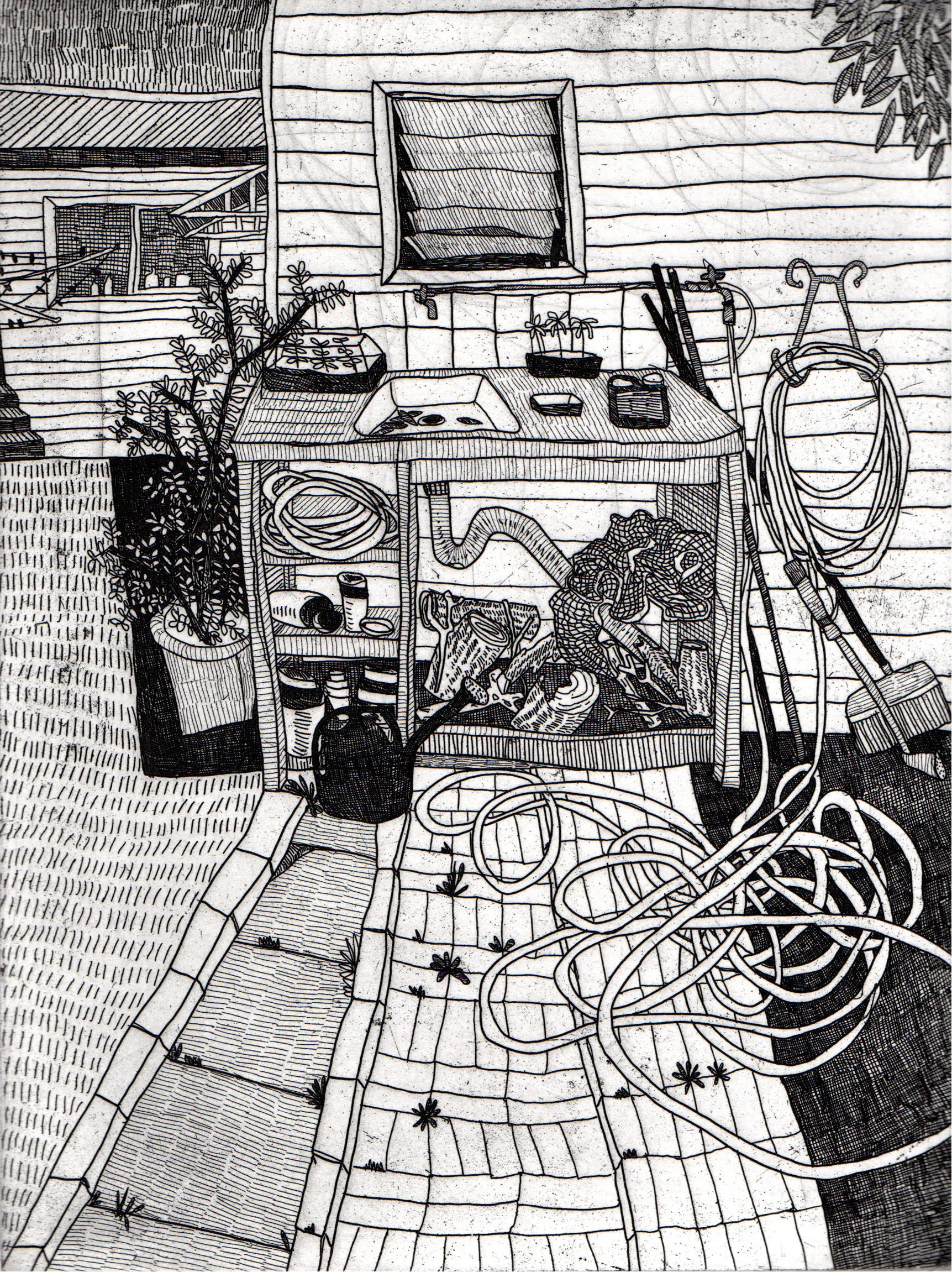 'Northcote Backyard', 2018