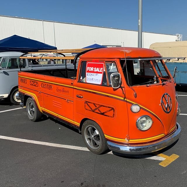 Arne's VW Center Singlecab of Long Beach, California, offered by @skinnerclassics 
Keep the history in SoCal rollin' with this amazing shop truck of the 80's, this is truly a real #timecapsule #classicvw  #airmighty #vwlifestyle #vwlovers #vwlove #vw