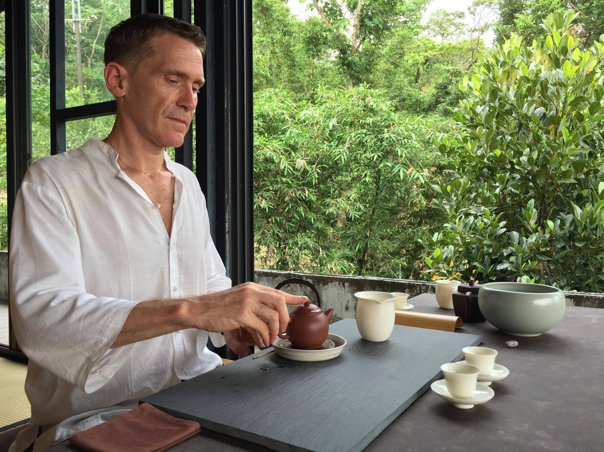 An honour to serve tea to Gao Ding Shi, Taiwan