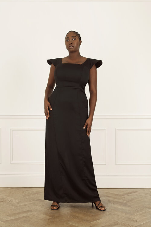 Black Fringe Dress — MIMINE AG
