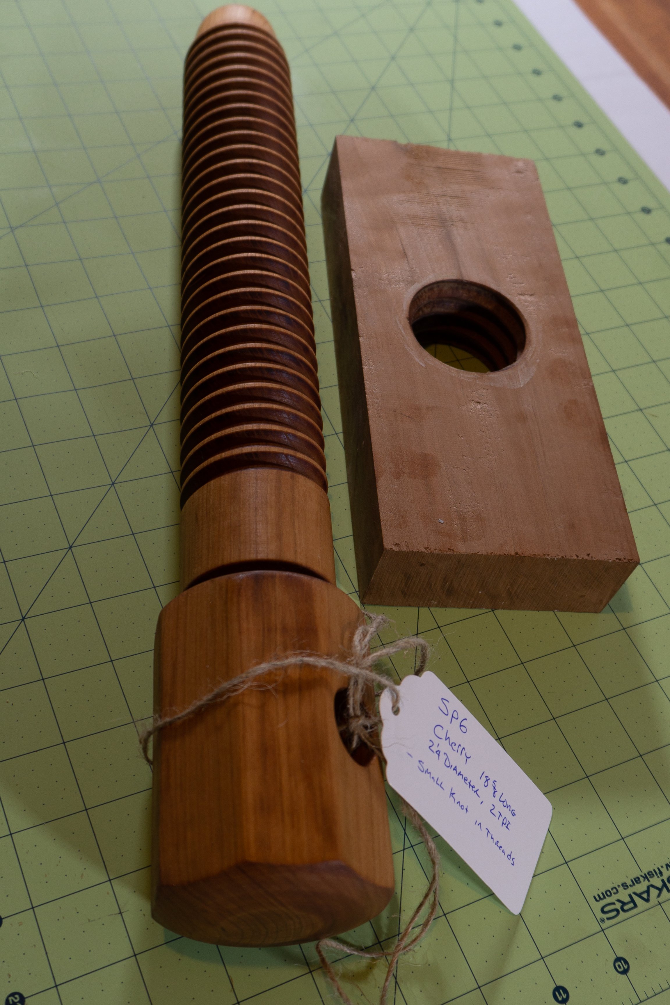 SP6  Cherry Wooden Screw   (B Grade)