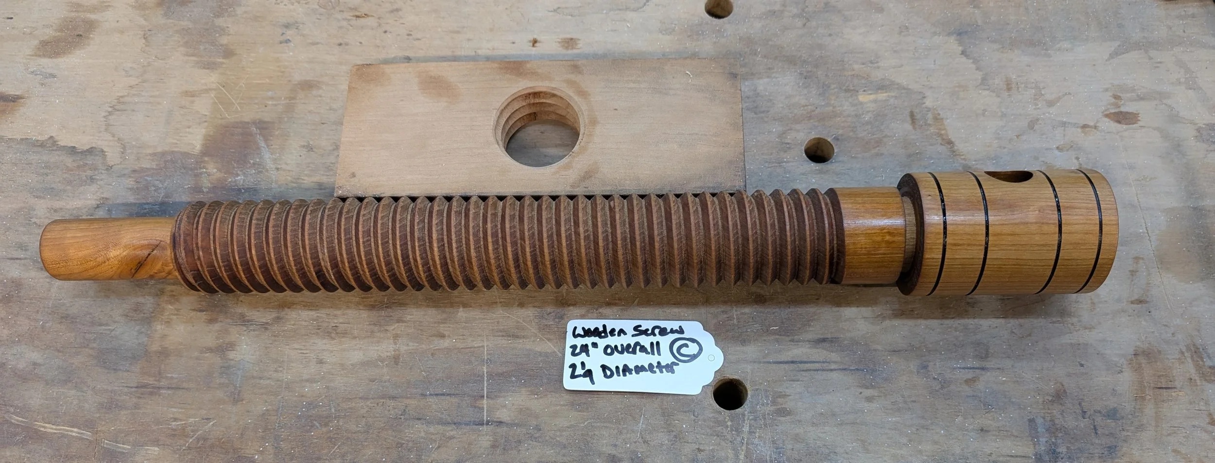 Cherry Wooden Screw