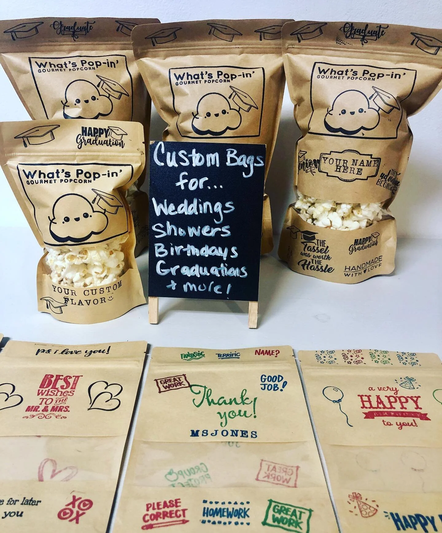Custom bags for any occasion at all!
Store open today 12-7pm come in and see us and show some ❤️ We appreciate all of you❤️🍿

#custombags #alloccasions #popcornlovers #pretzels #gourmetflavors #buffalony #buffalokids #themovement #billsmafia❤️💙 #wo