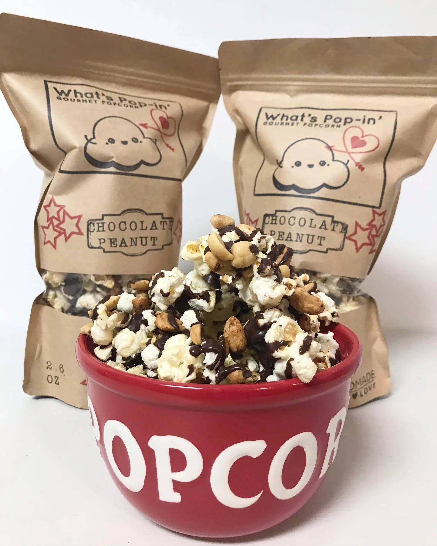 Introducing 2️⃣ NEW Flavors this week! 🍿 🥨 🔥 

Chocolate Peanut Kettle! Kettle corn drizzled with chocolate and peanuts! 

Churro Pretzels! 🥨 All of the warm, cinnamon-sugary goodness of churros -- with a crunch! (Vegan!)

Available in store and 