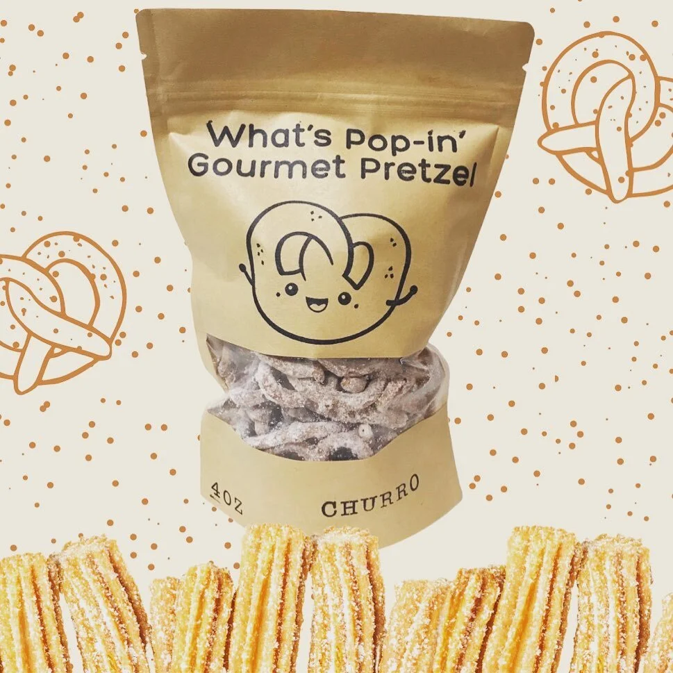Churro Pretzels! 🥨🔥
Available online and in-store this weekend! 

👉 Use code [JULY5] to receive $5 off ALL Online Orders!