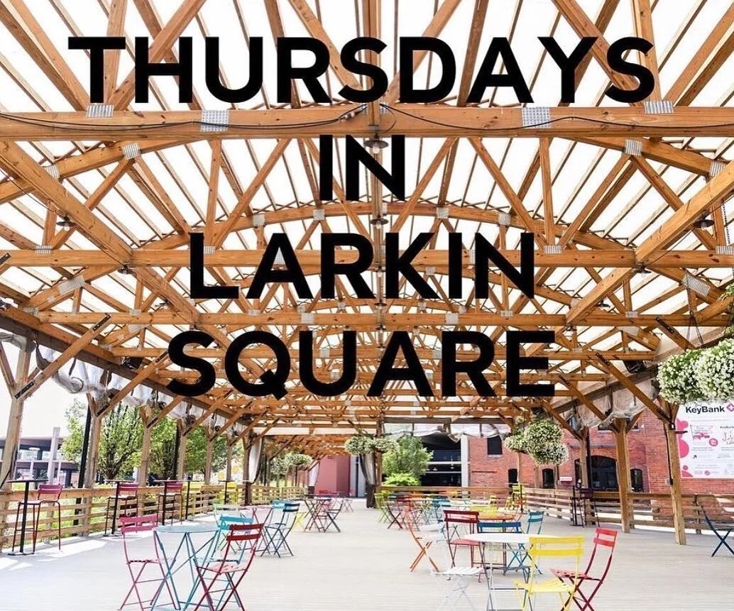 Come see us tonight for Thursday in the Square @larkinsquare 4-8pm! Live music, food trucks and popcorn!!! 🍿

#thursdayvibes #livemusic #buffalo #weoutside‼️ #billsmafia❤️💙 #love