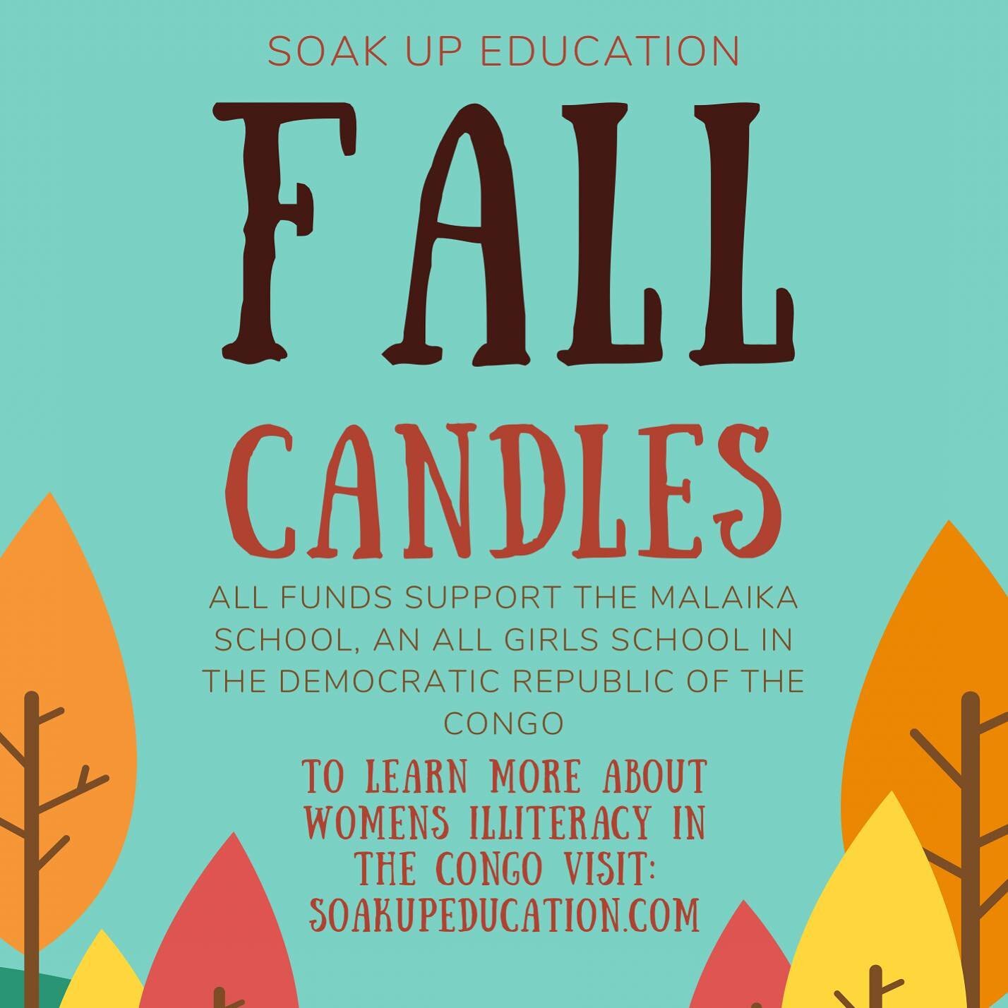 Get excited!!! Fall candles are coming next week! 🍂🎃