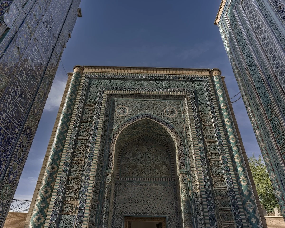 Shah-i-Zinda necropolis in Samarkand, Uzbekistan