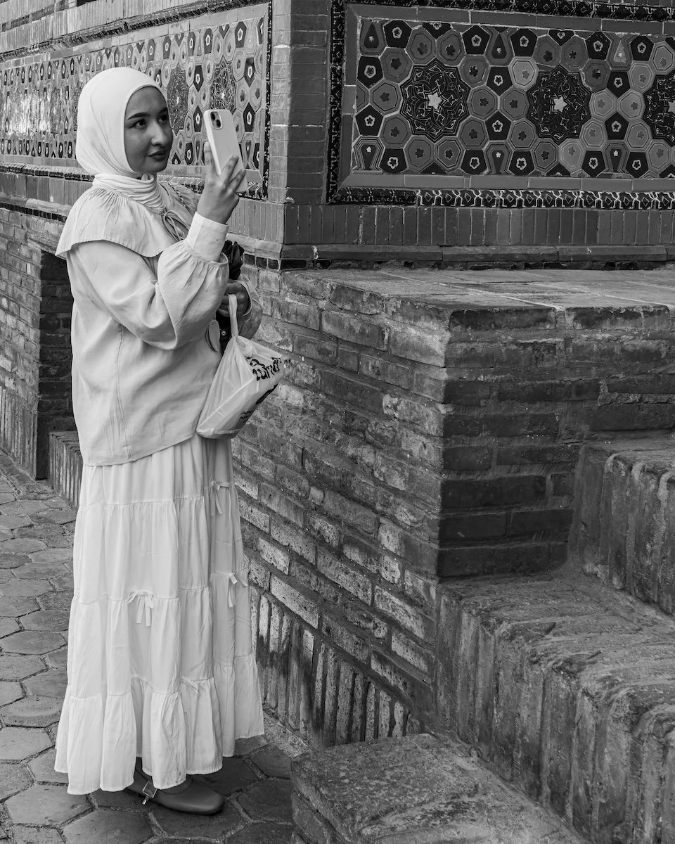 Shah-i-Zinda necropolis in Samarkand, Uzbekistan