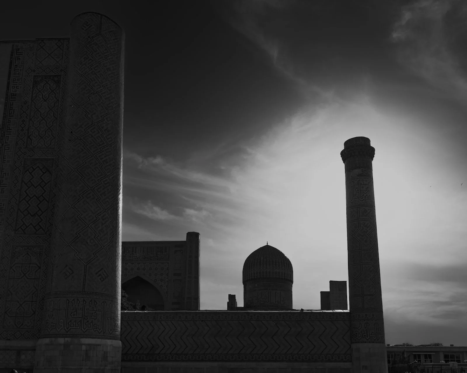Bibi-Khanym Mosque, Samarkand, Uzbekistan
