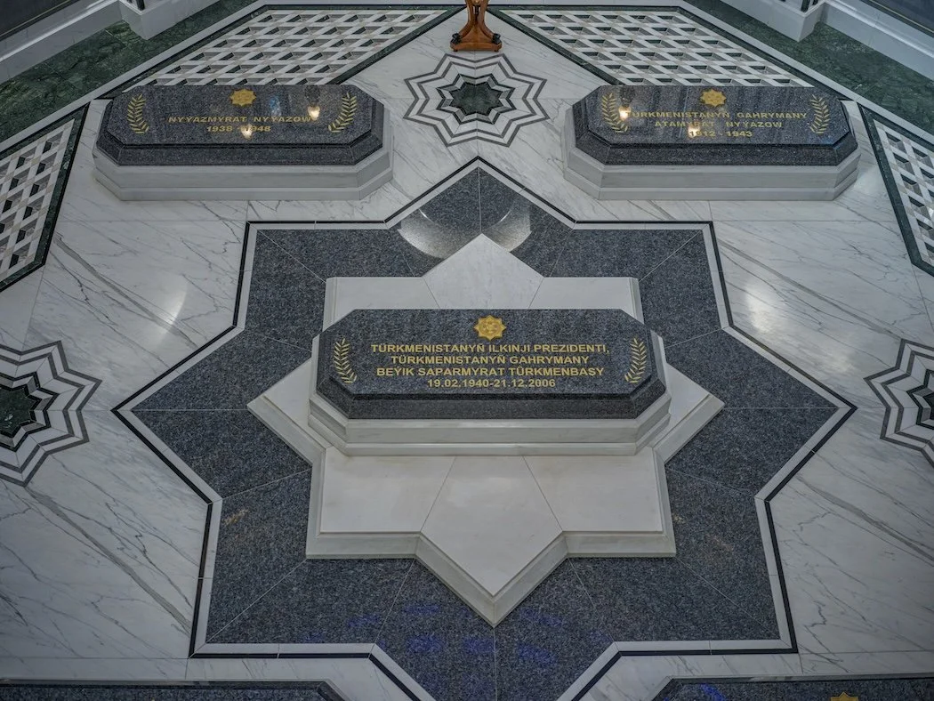 First (post-Soviet) President's Tomb, Ashgabat, Turkmenistan