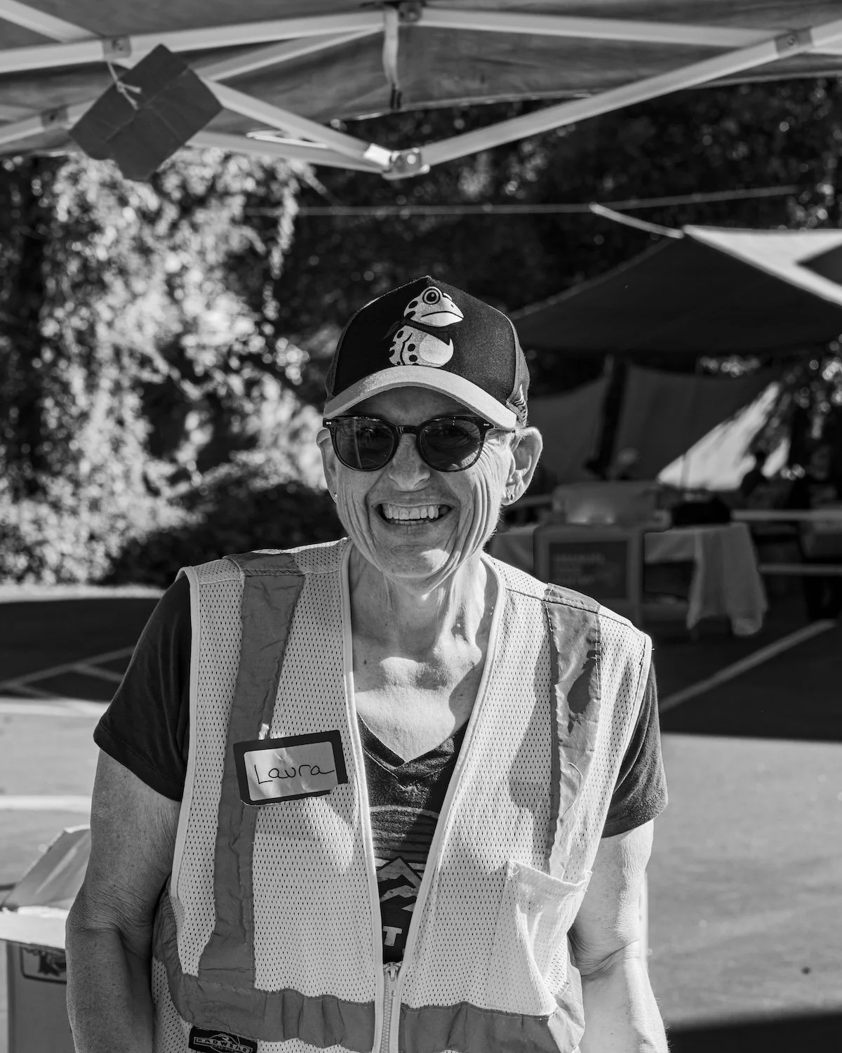 A volunteer