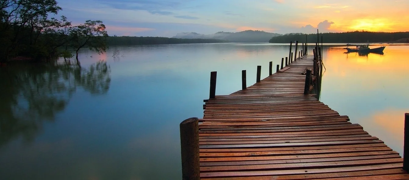 First Responders lake at sunset with dock-min.jpg