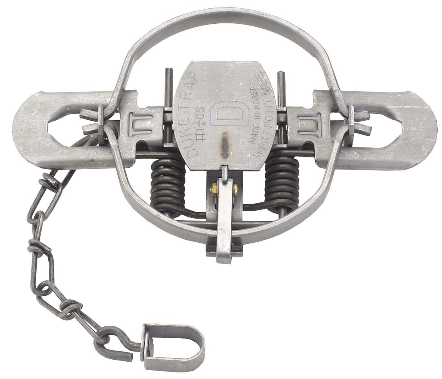 3 DUKE COIL SPRING TRAP OFFSET JAW NO 