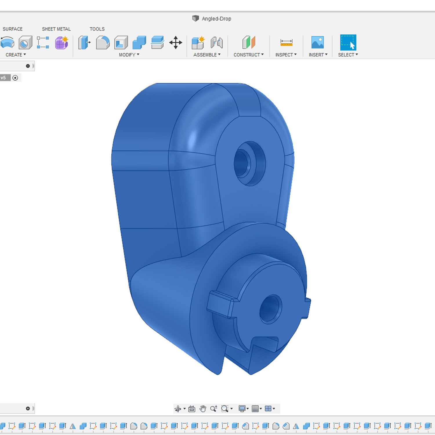 Fusion 360 CAD modelling