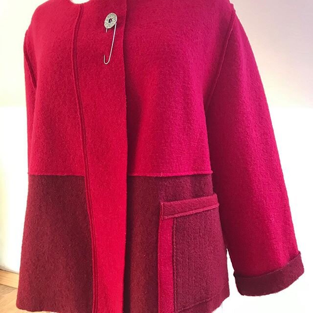 My new monthly newsletter will be sent out to my mailing list at the beginning of each month. This vibrant jacket in 2 shades of red will be the first exclusive monthly offer at a discounted price of 50% 
You can sign up for this on my website. 
#tim